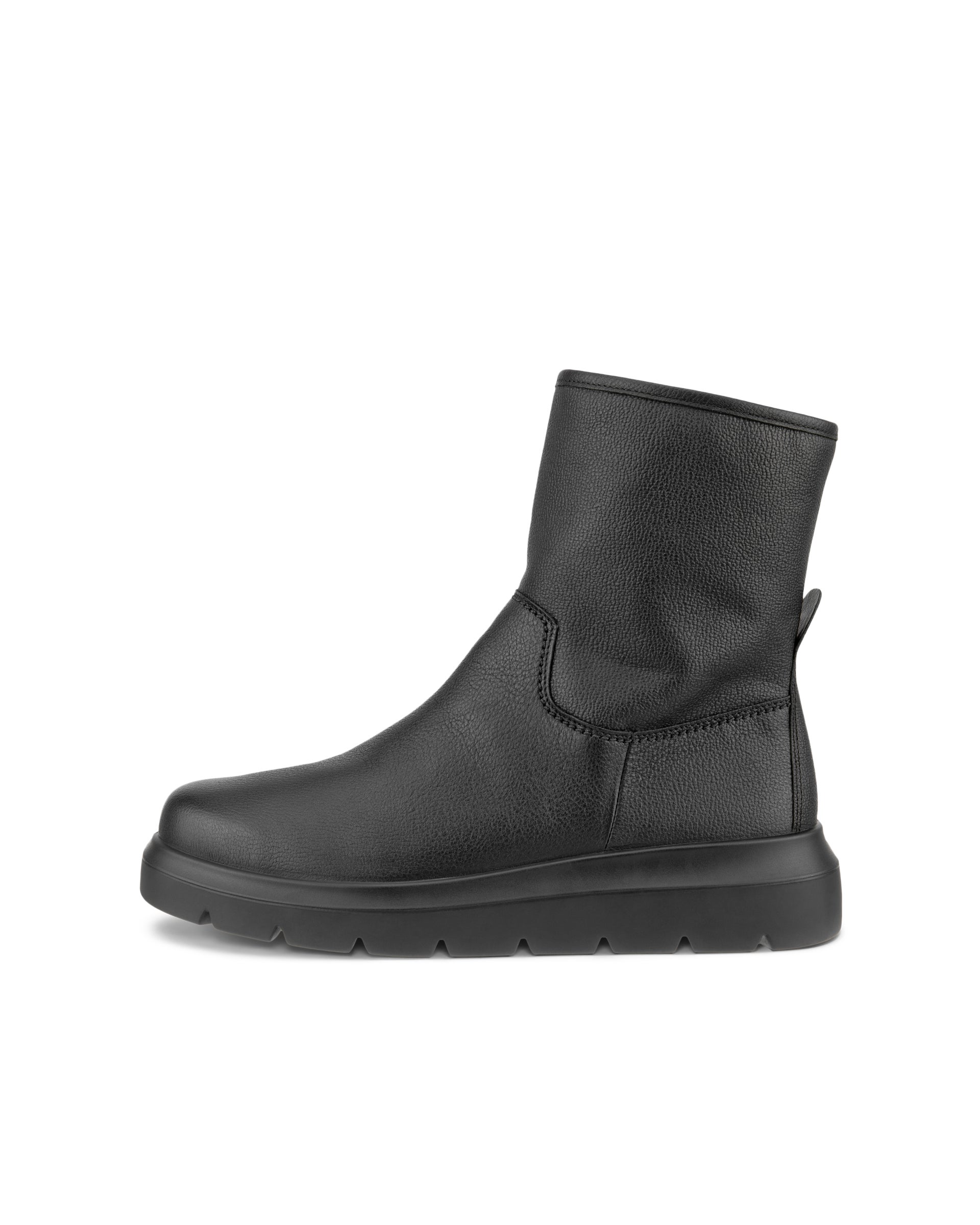 ECCO® Nouvelle ženske kožne vodootporne čizme - Crna - Outside