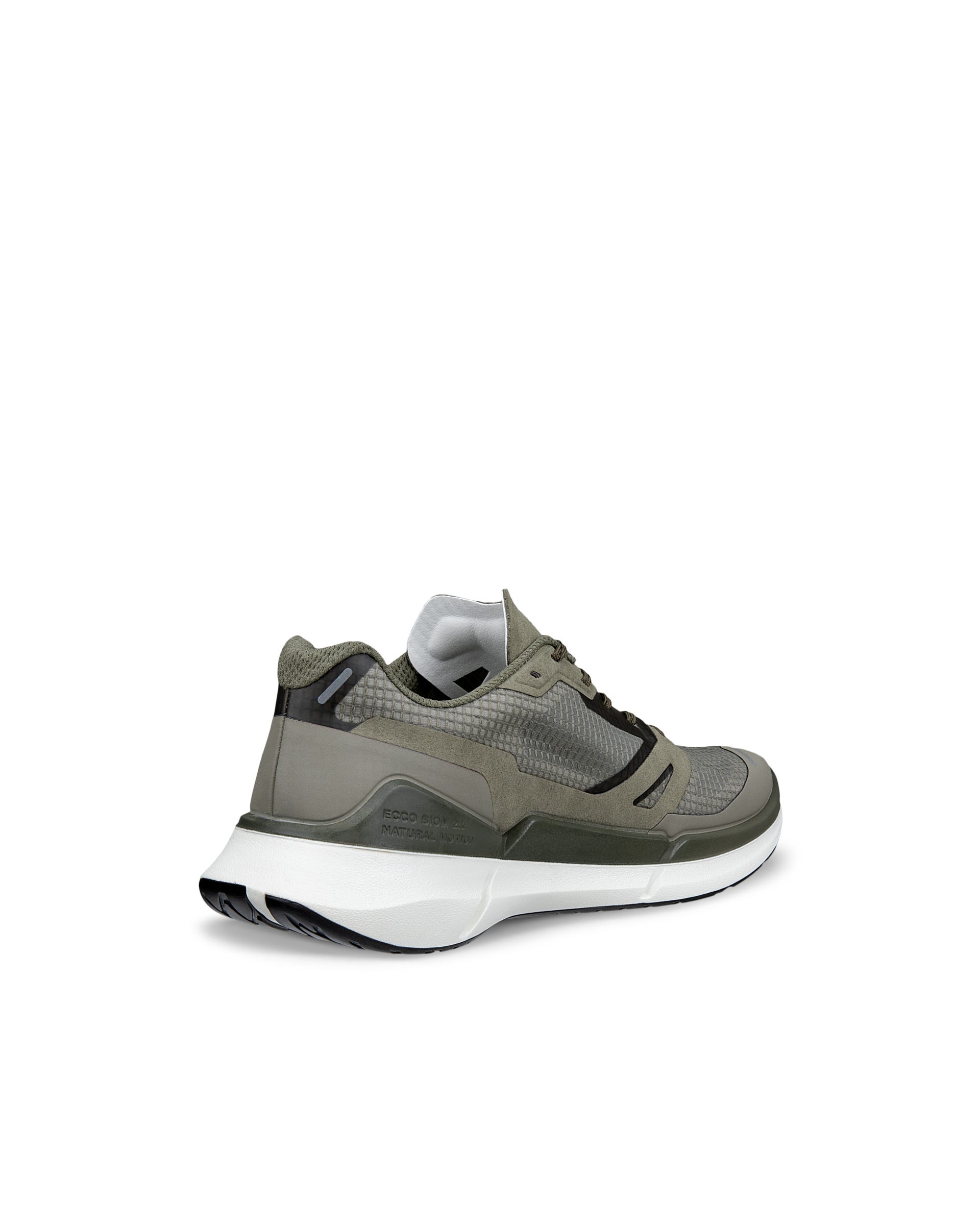 Men's ECCO® BIOM 2.2 Textile Trainer - Green - Back