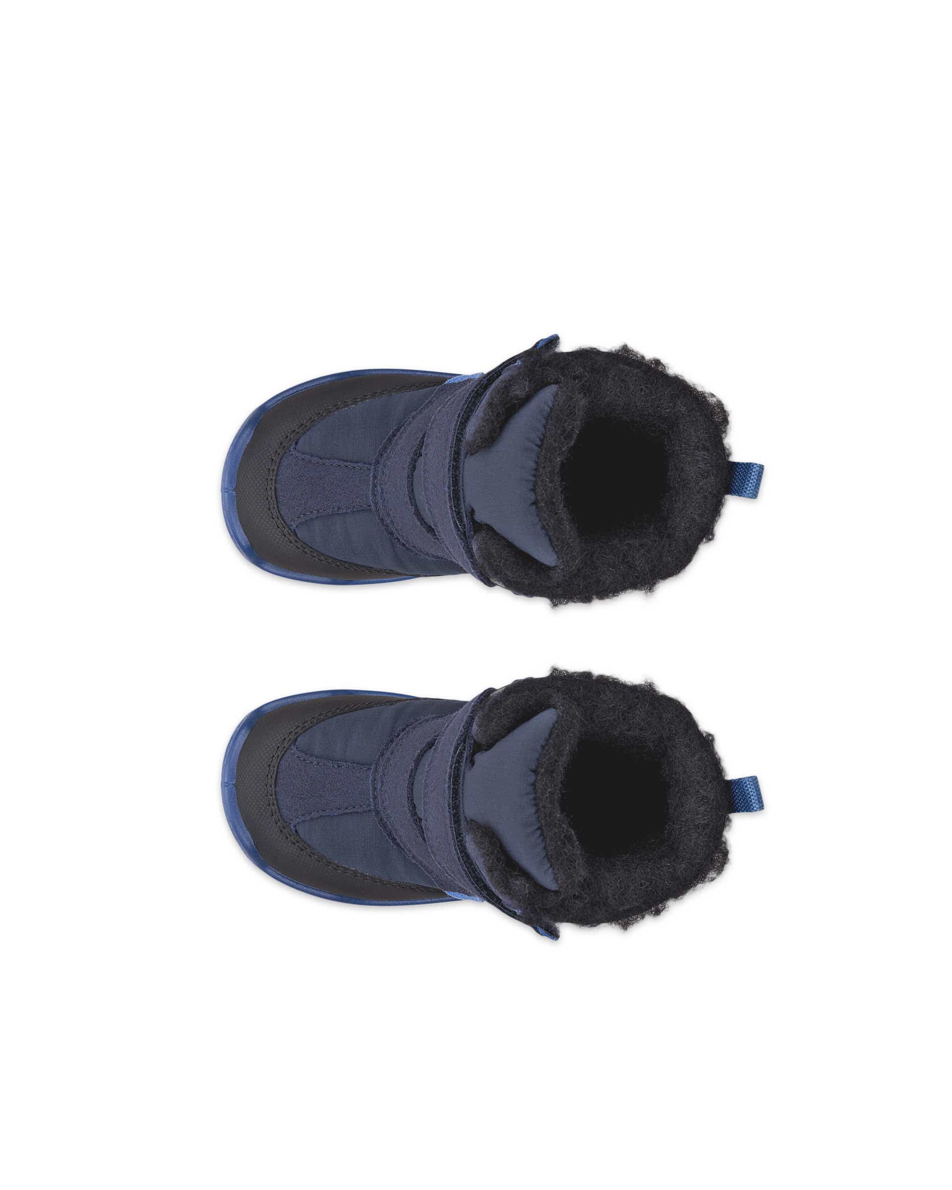 Kids' ECCO® URBAN MINI Textile Gore-Tex Winter Boot - Blue - Top left pair
