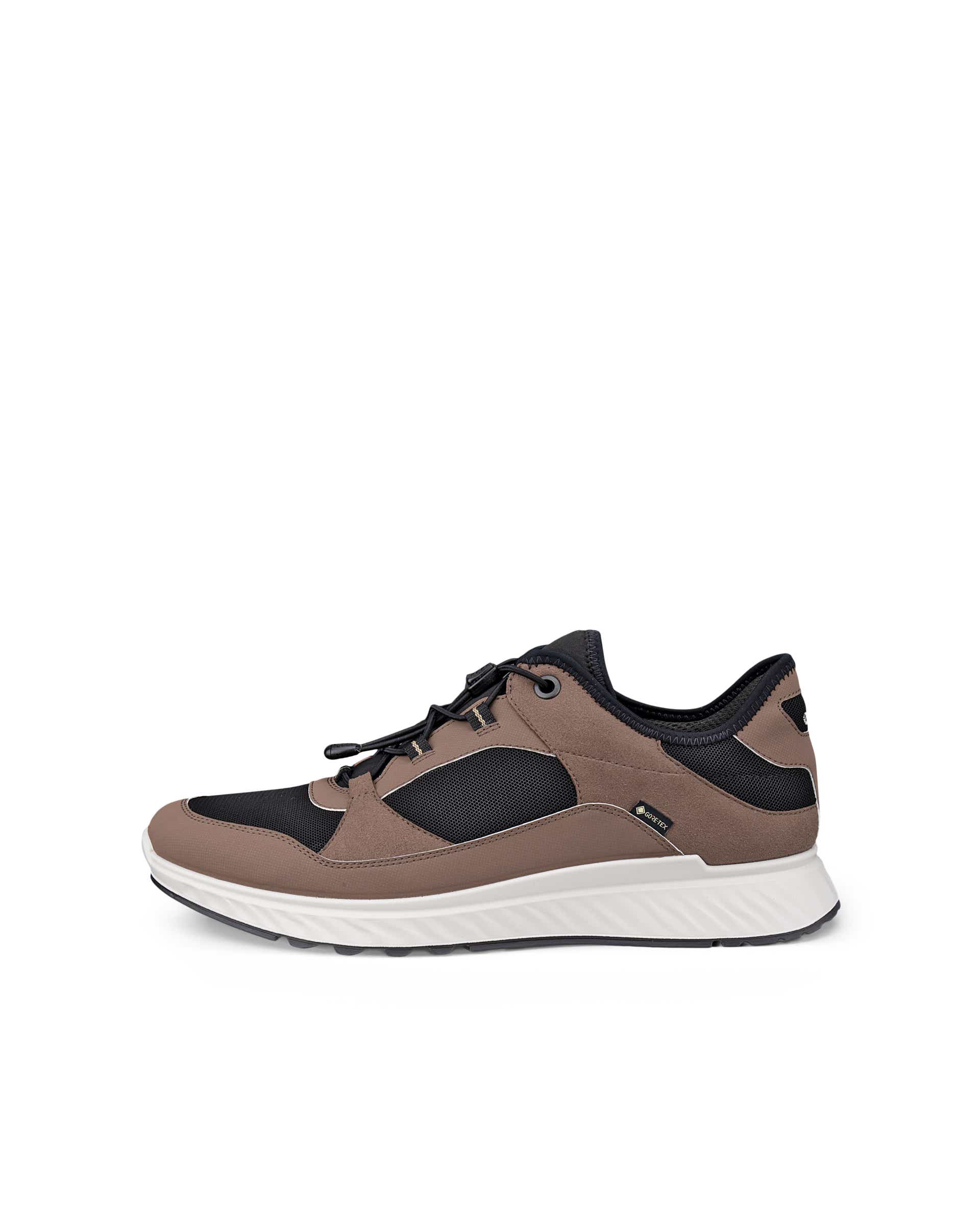 ECCO® EXOSTRIDE baskets de plein air en Gore-Tex pour homme - Brun - Outside