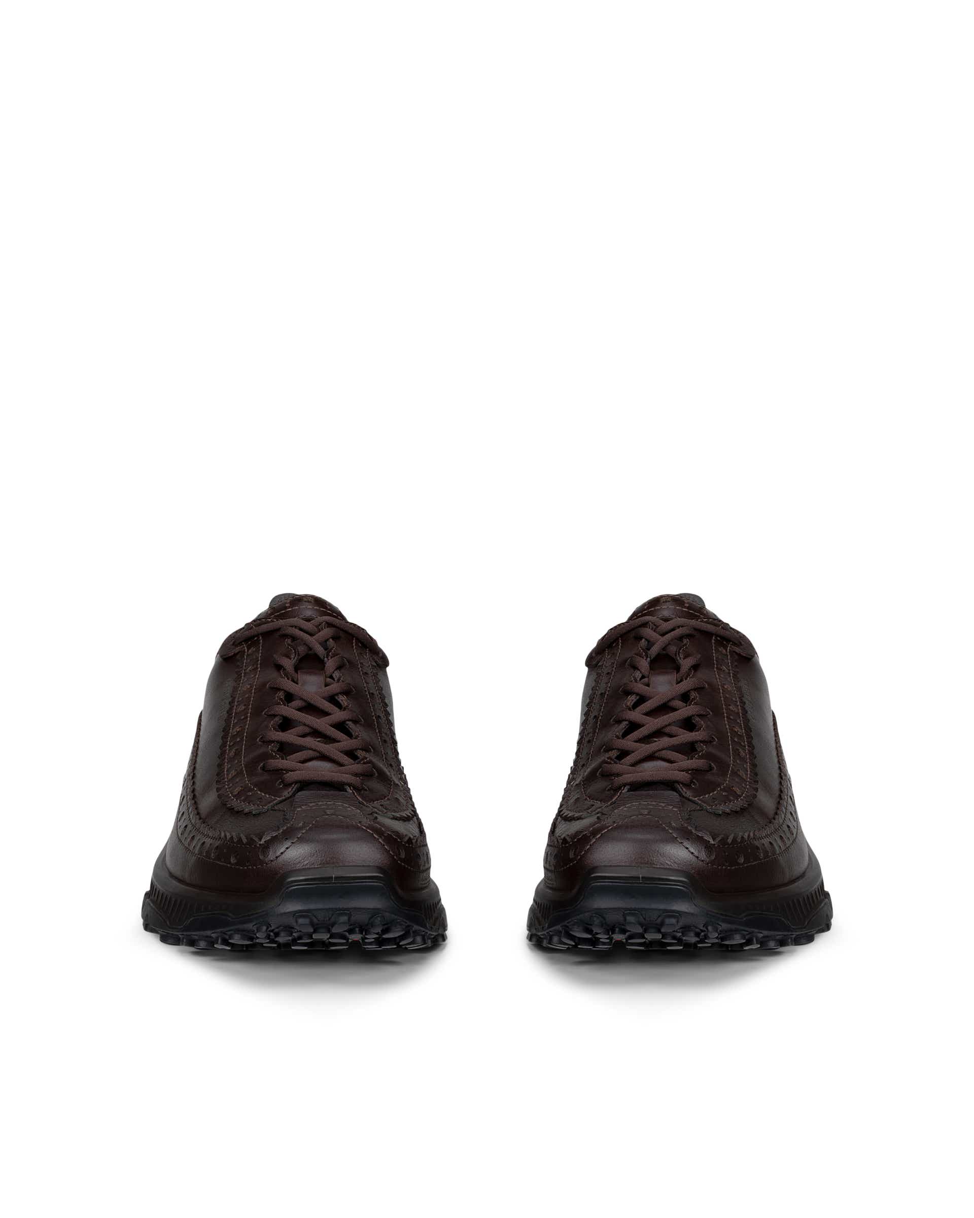 ECCO® RECEPTOR XP platvormtallaga nahast vabaajajalats naistele - Pruun - Front pair