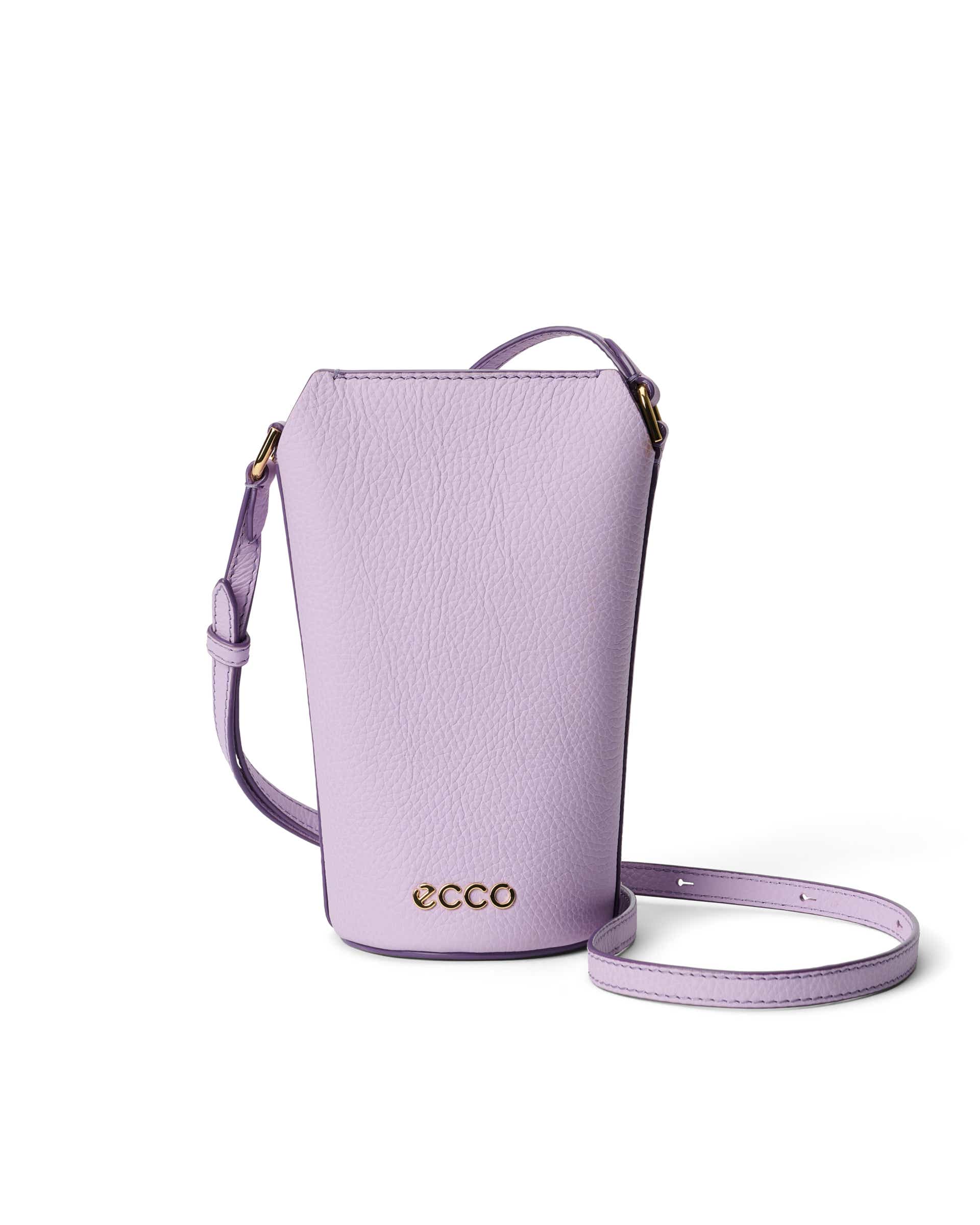 ECCO® Pot Leather Crossbody Bag - Purple - Main