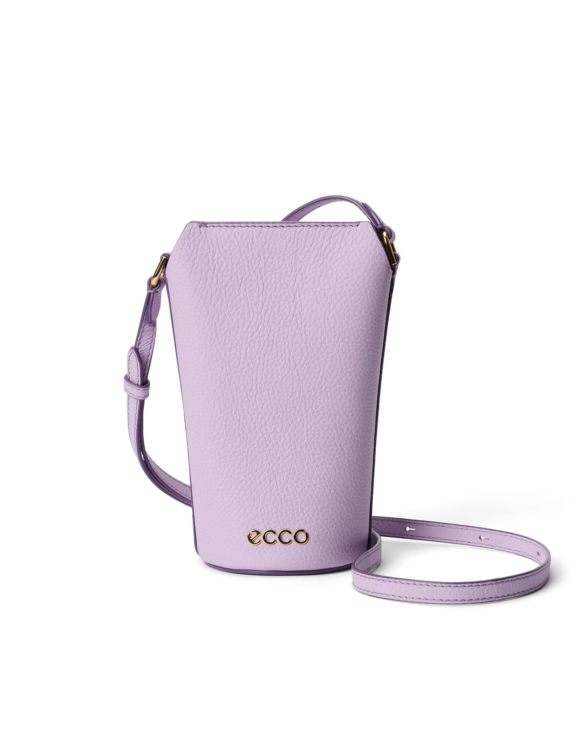 ECCO® Pot Leather Crossbody Bag - Purple - Main
