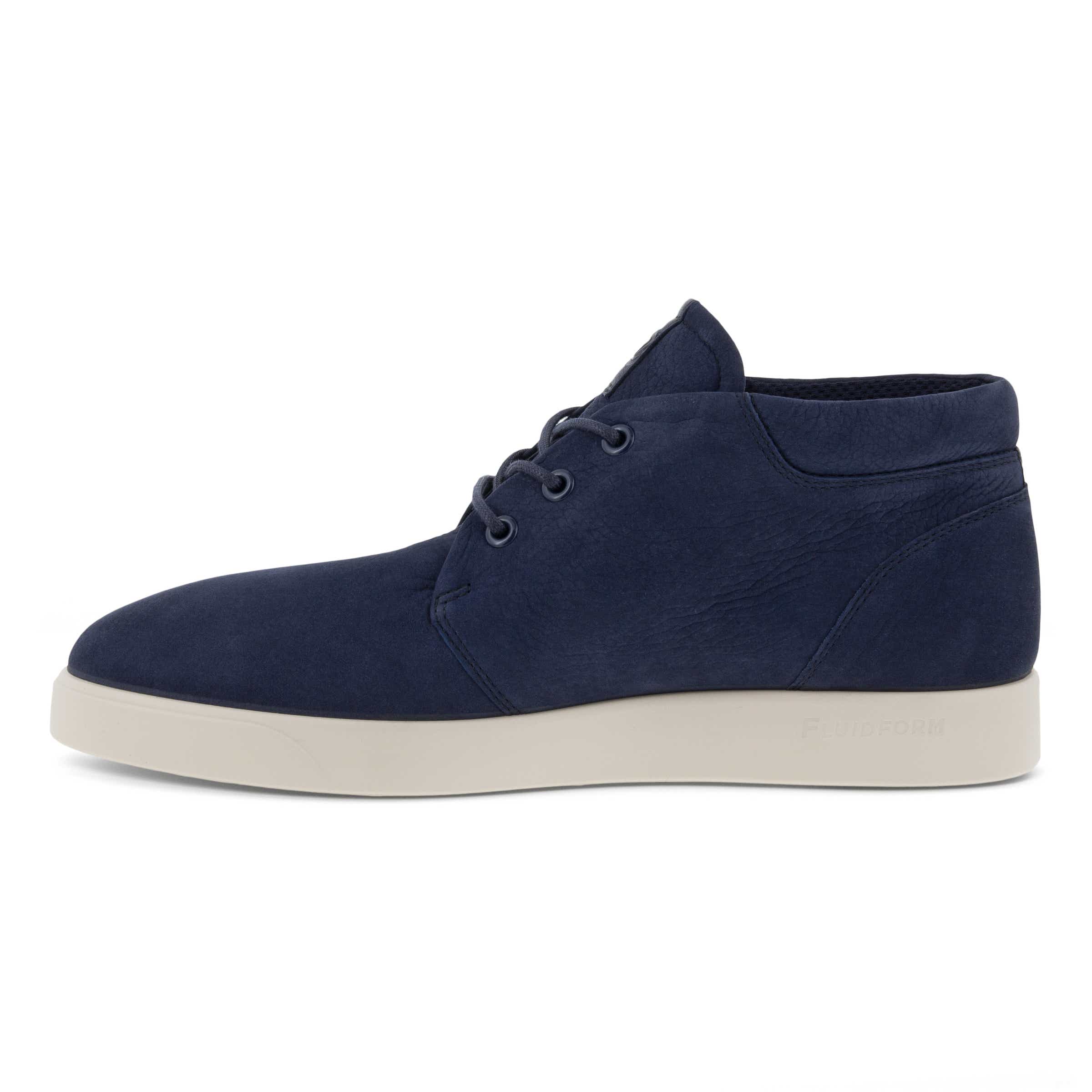 ECCO Men's Street Lite Chukka Boots - Blue - Inside