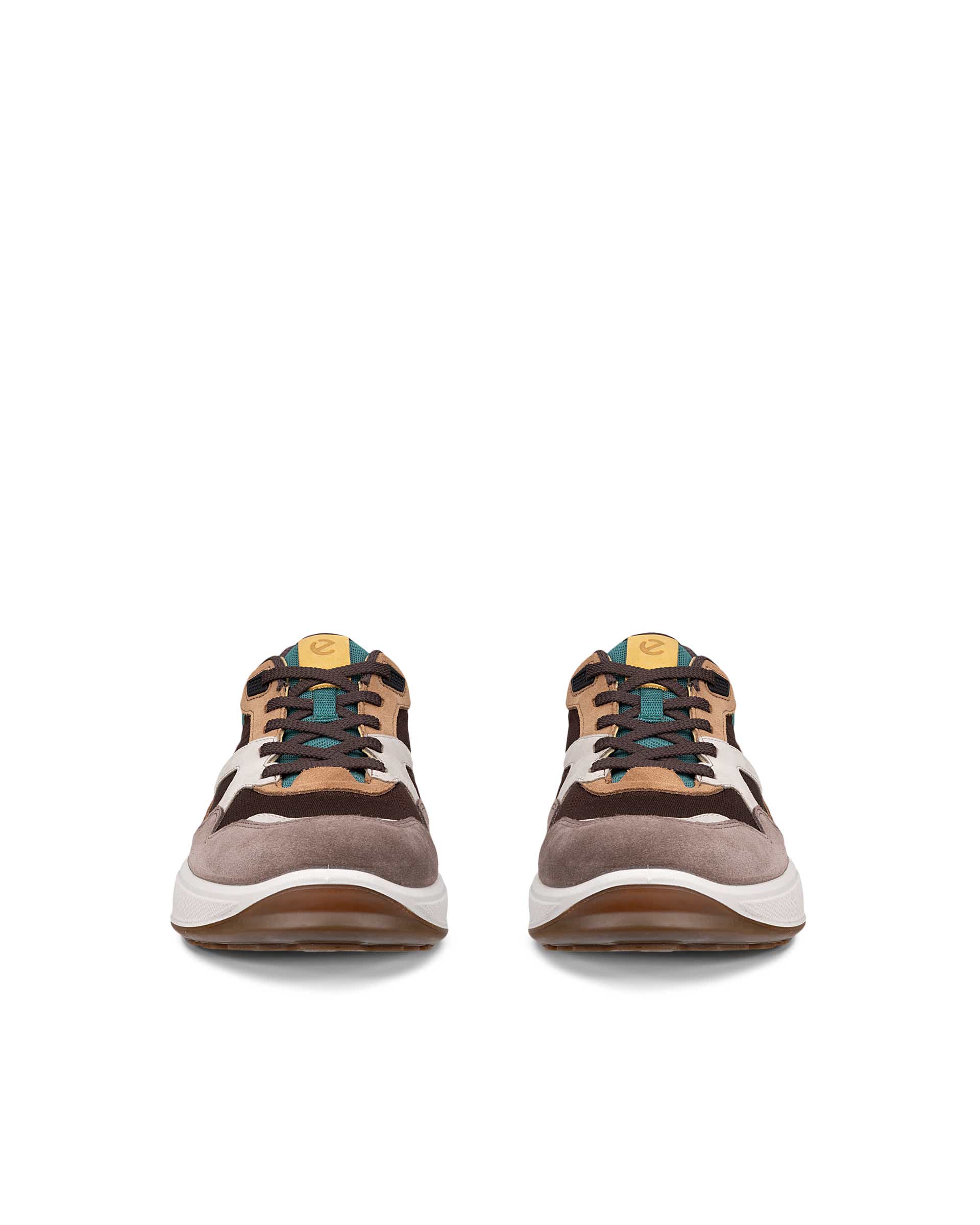 ECCO® BYWAY 2.0 sneakers i ruskind til herrer - Brun - Front pair