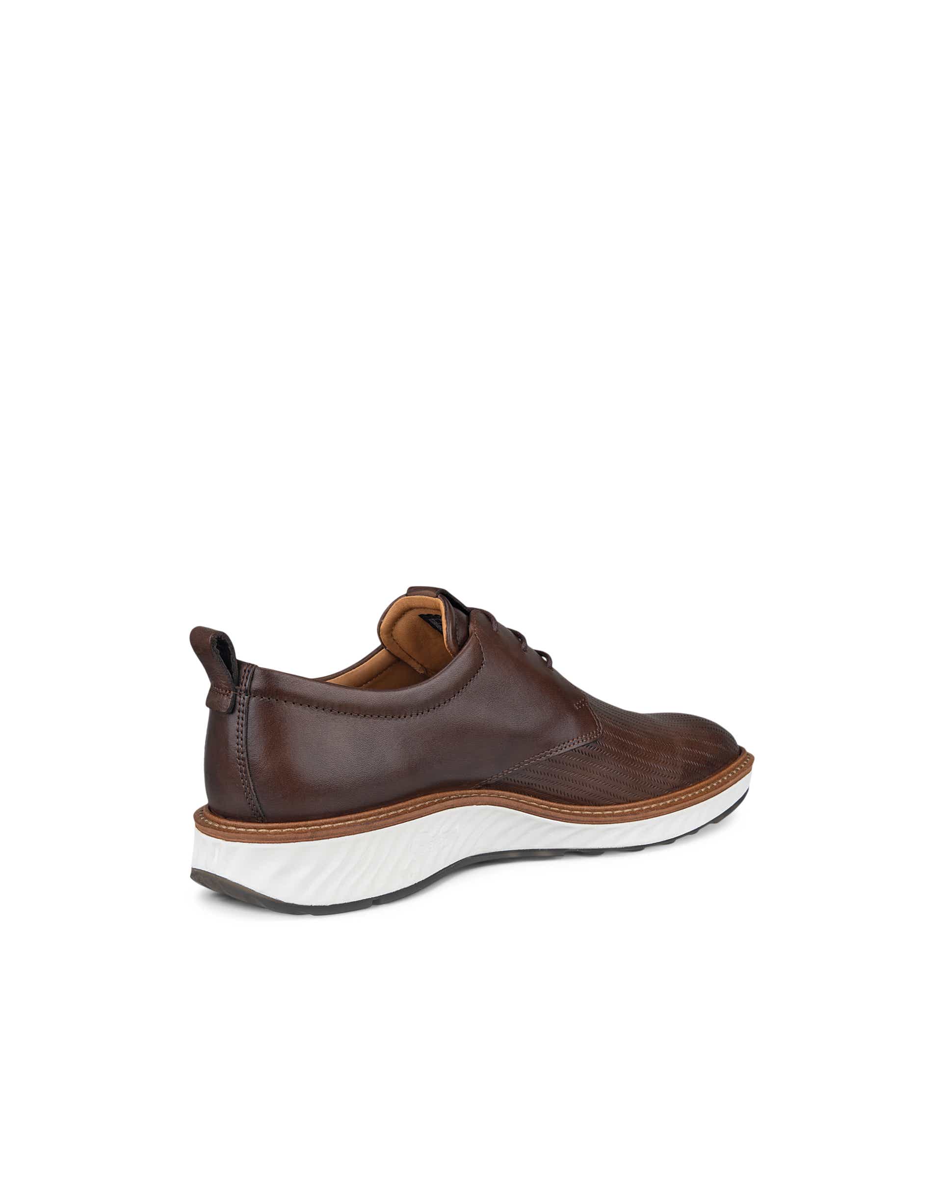 【値下げ】エコー　ecco st.1M　レザー　ブラウン　スニーカー ECCO ST.1 Hybrid メンズ レザーGore-Texダービーシューズ