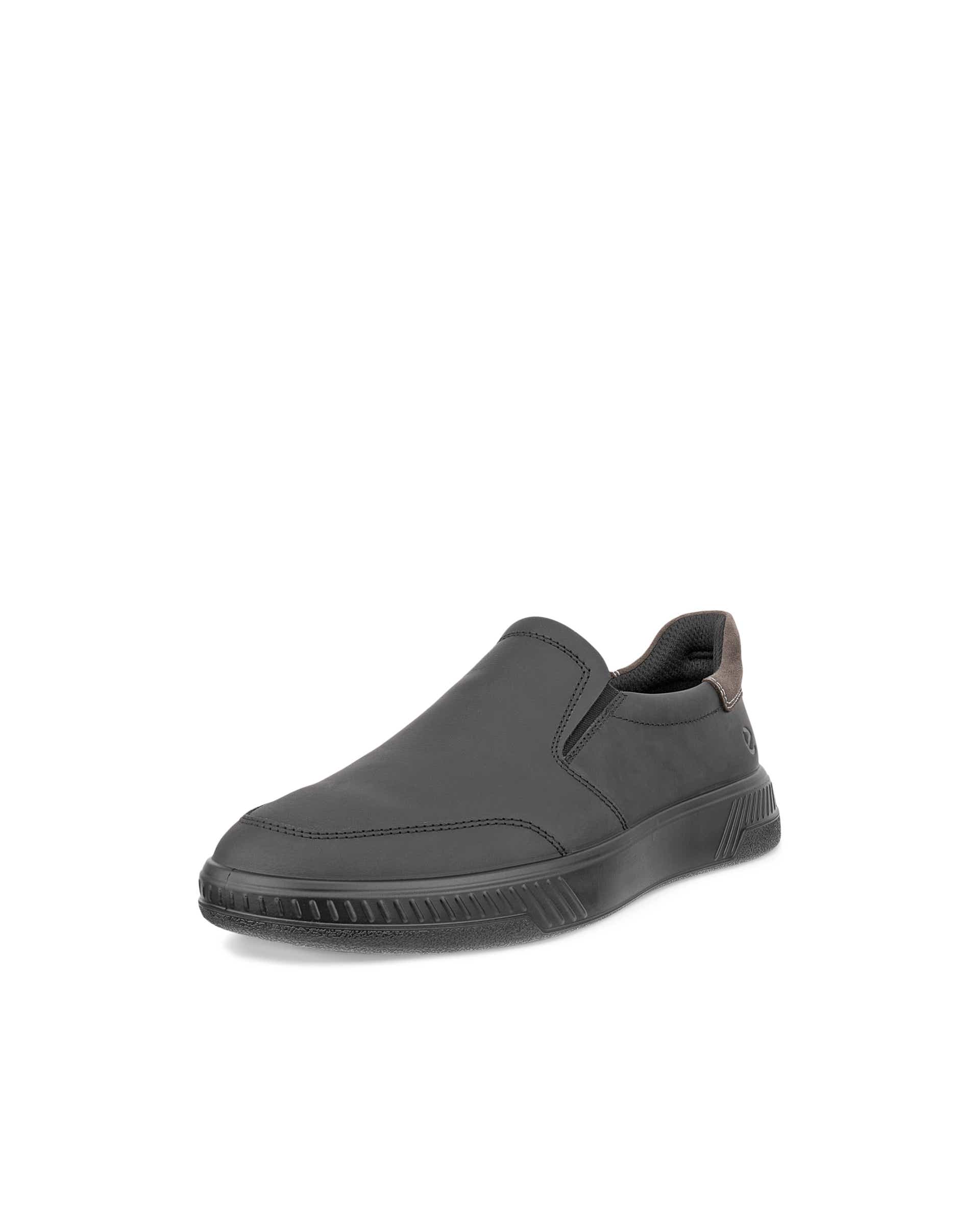 Men's ECCO® Move Nubuck Slip-On - Black - Main