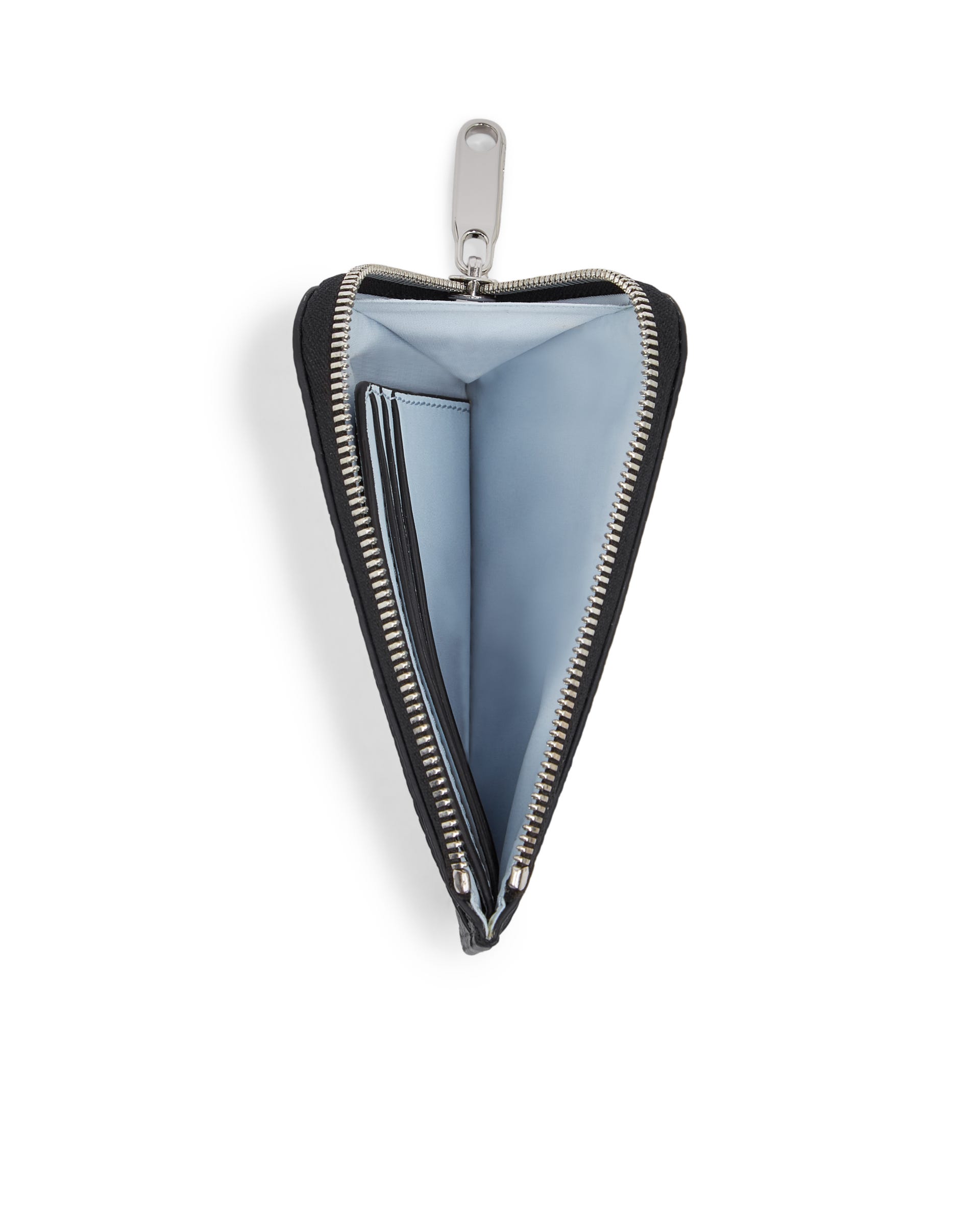 ECCO® Wallet Zipped Small Leather Wallet - Black - Birdeye