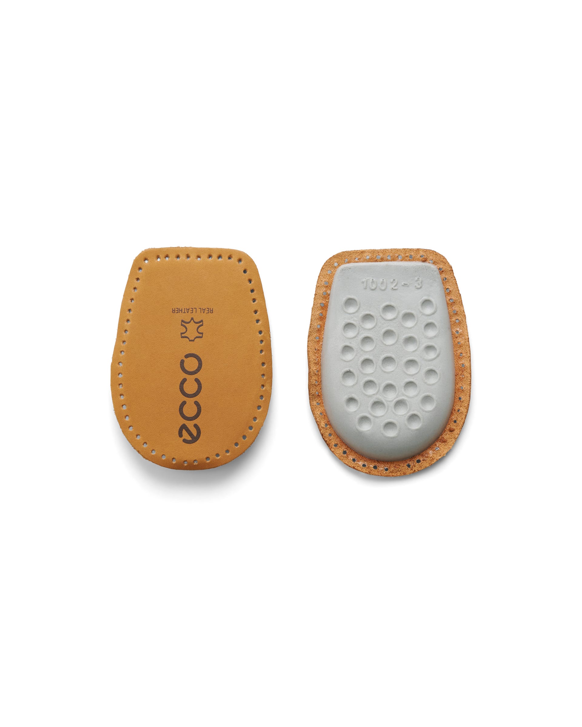 ECCO® Unisex Einlegesohle aus Leder - Braun - Detail-1