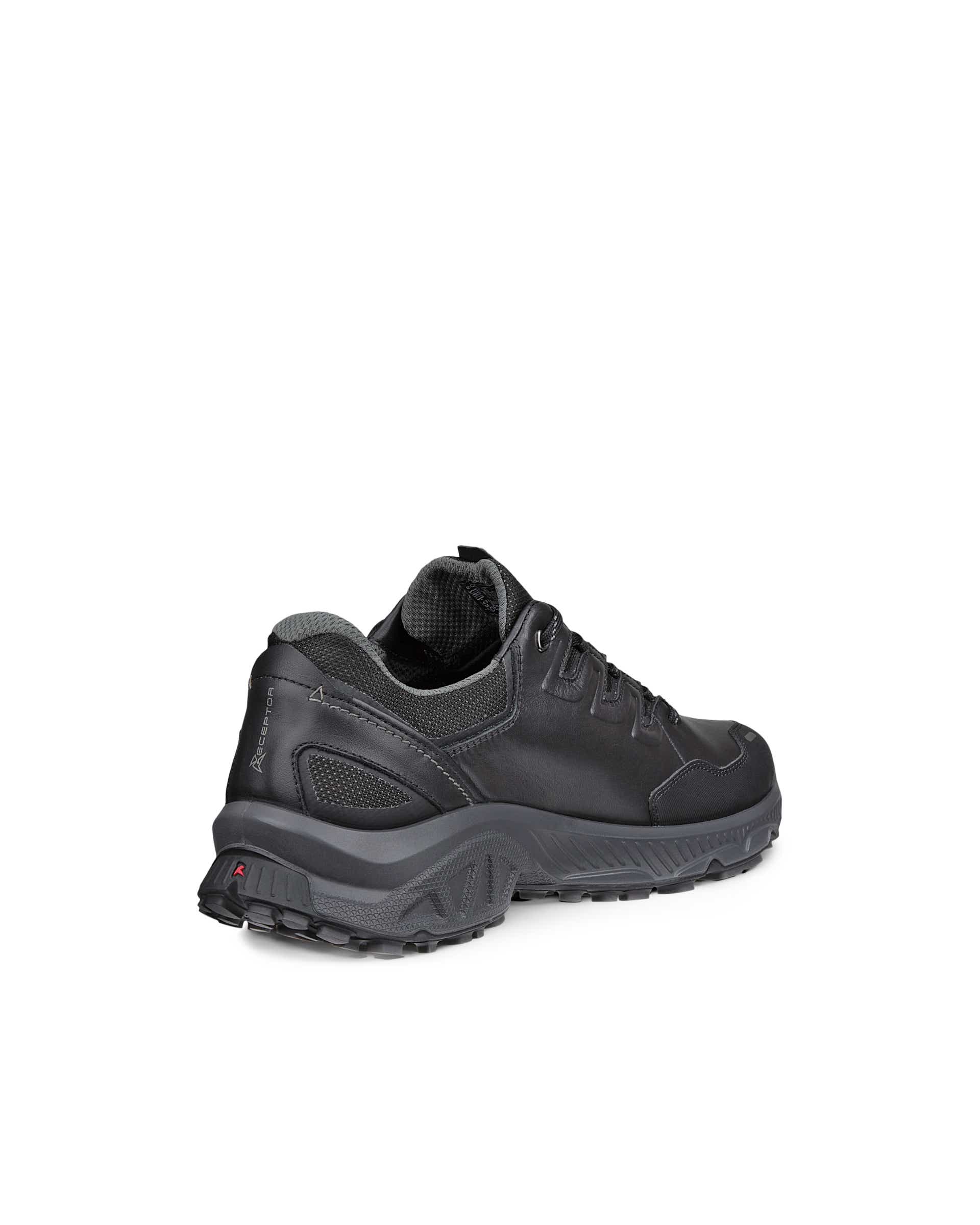 ECCO® RECEPTOR XP outdoor sko i læder til herrer - Sort - Back