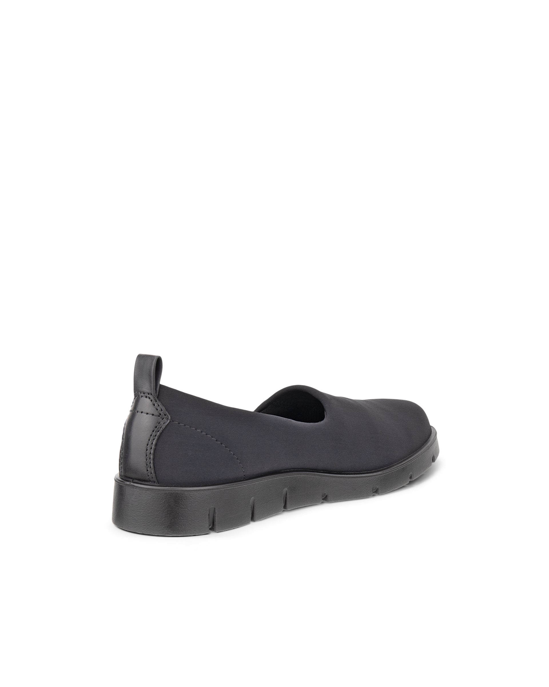 Ženski slip-on čevlji iz blaga ECCO® Bella - Črna - Back