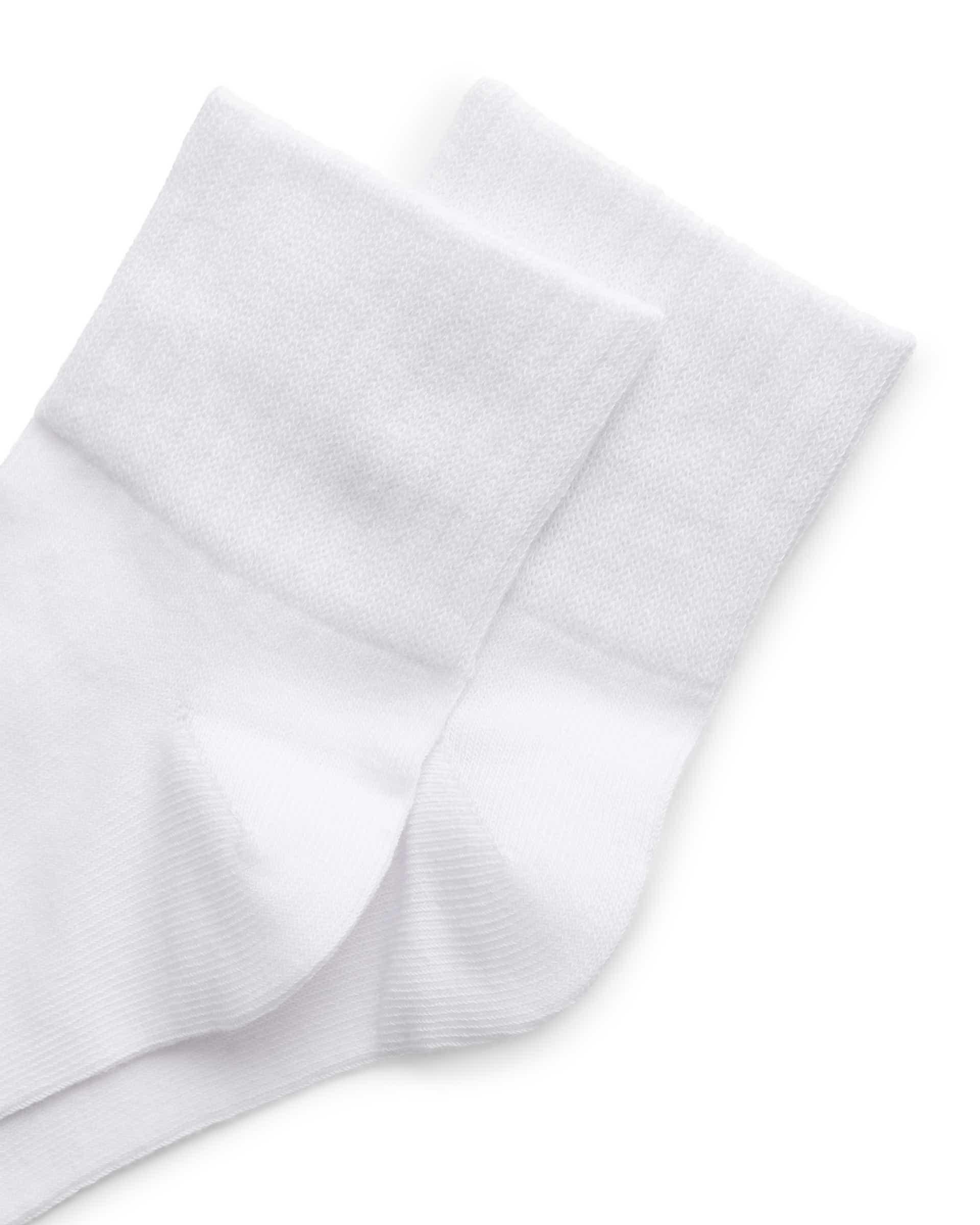 ECCO Retro Ankle-cut 2-pack Quality Sports Socks - White - Detail-1