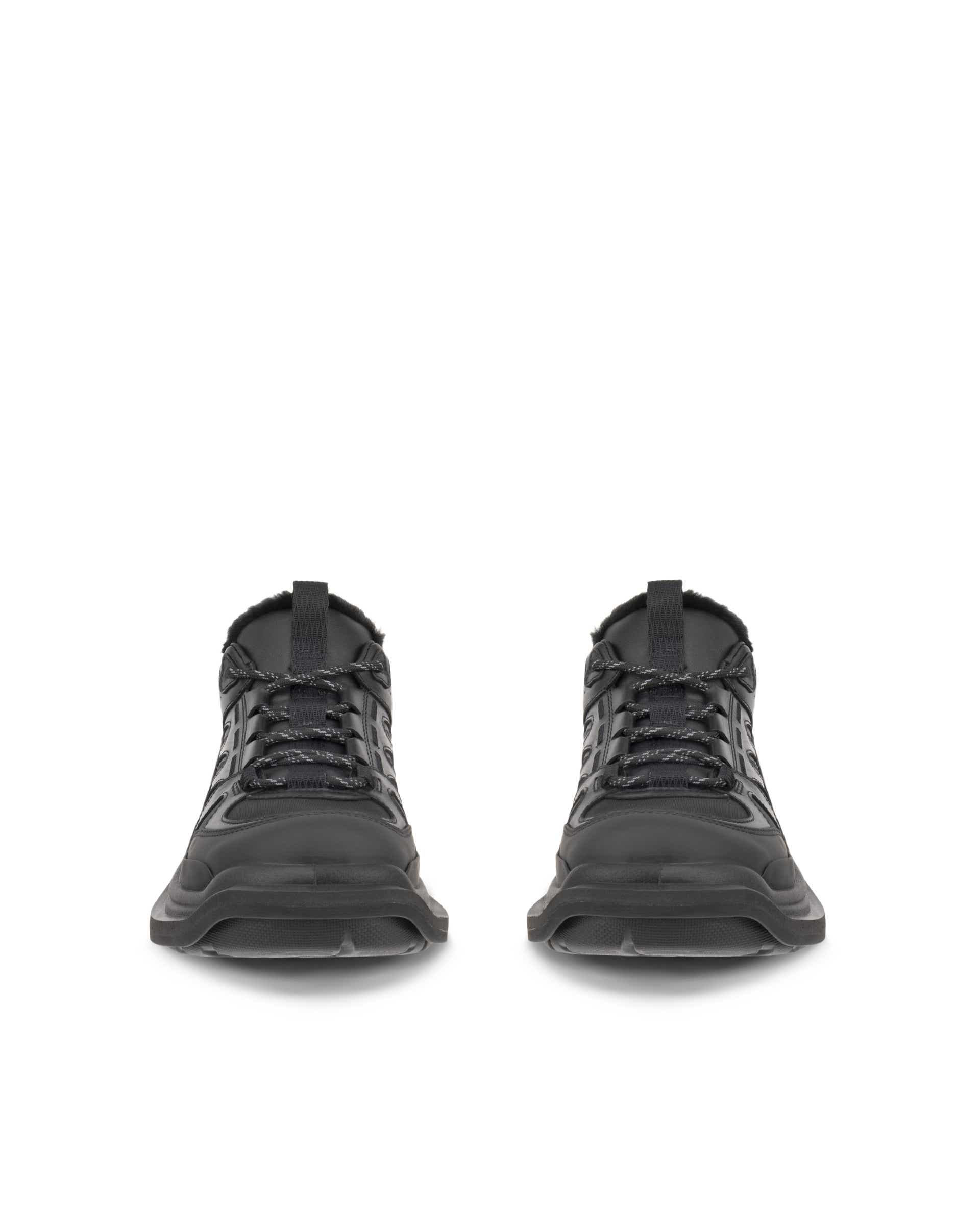 ECCO OFFROAD WOMEN ウィメンズ レザーシューズ - ブラック - Front pair