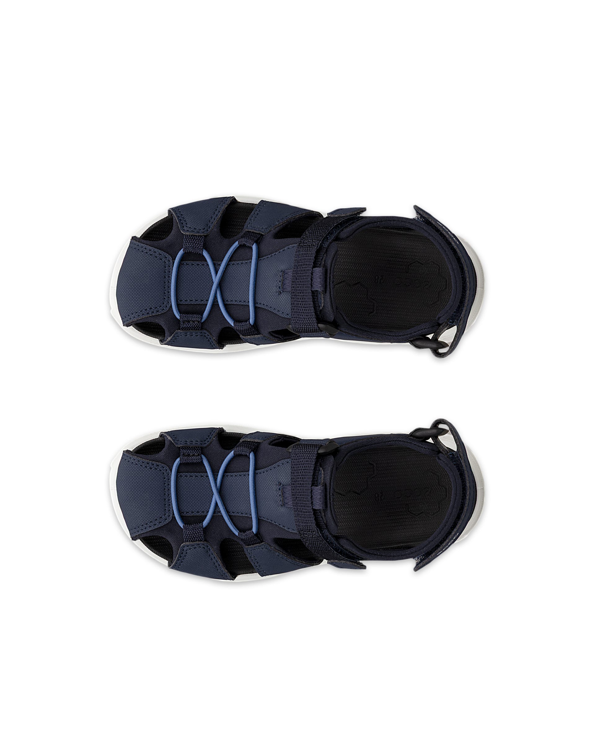 ECCO® X-TRINSIC sailor sandaler til børn - Blå - Top left pair