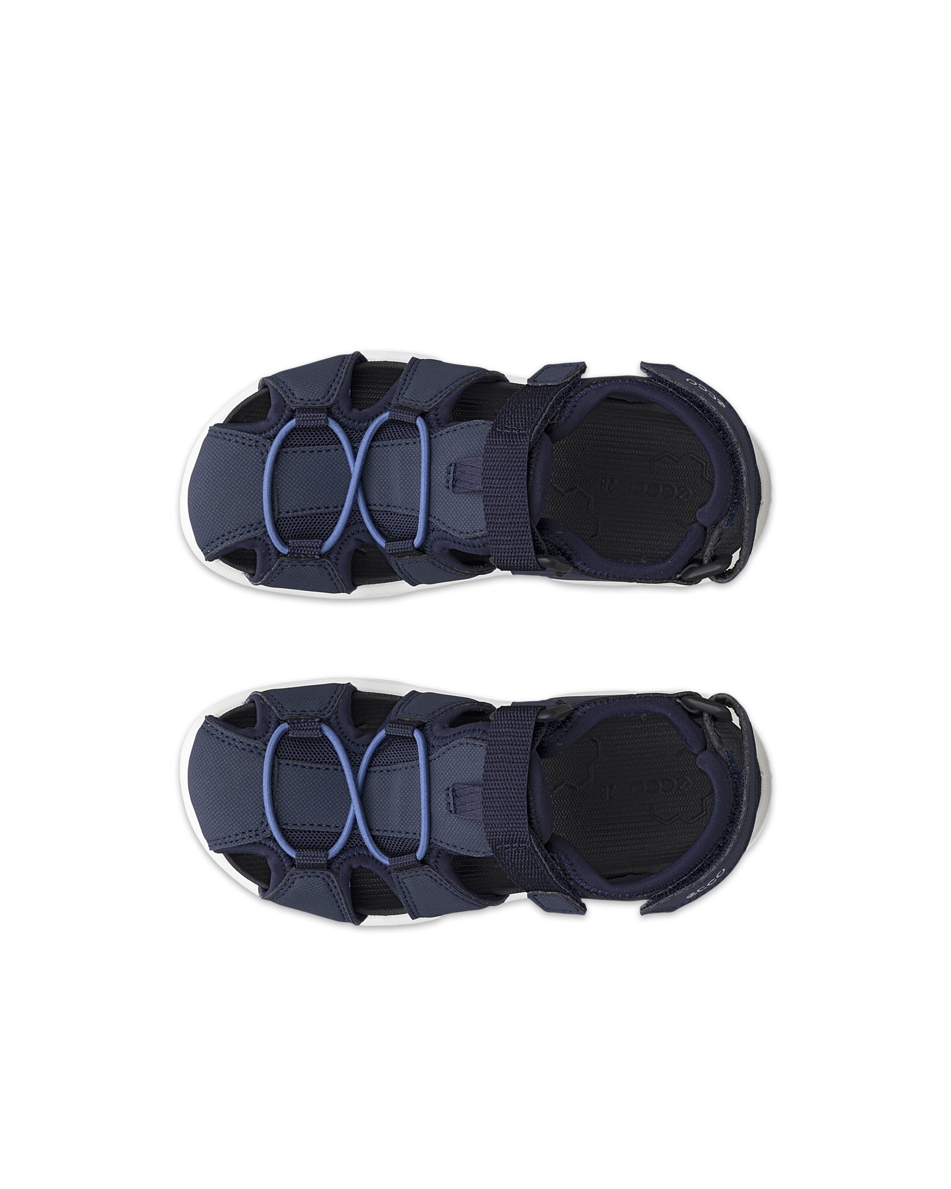 ECCO® X-TRINSIC Kinder Fischersandale - Blau - Top left pair