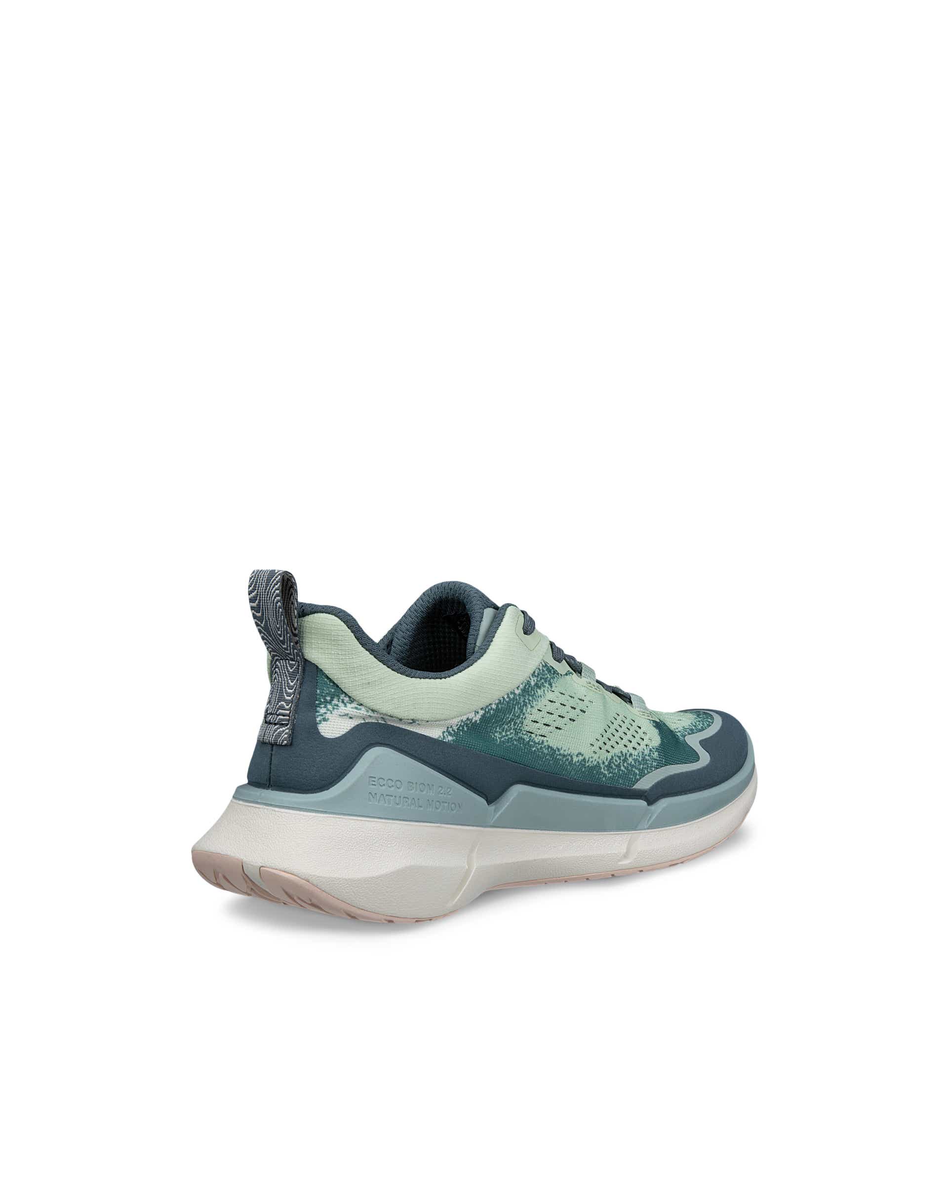 ECCO® BIOM 2.2 dames sneaker van textiel - Blauw - Back