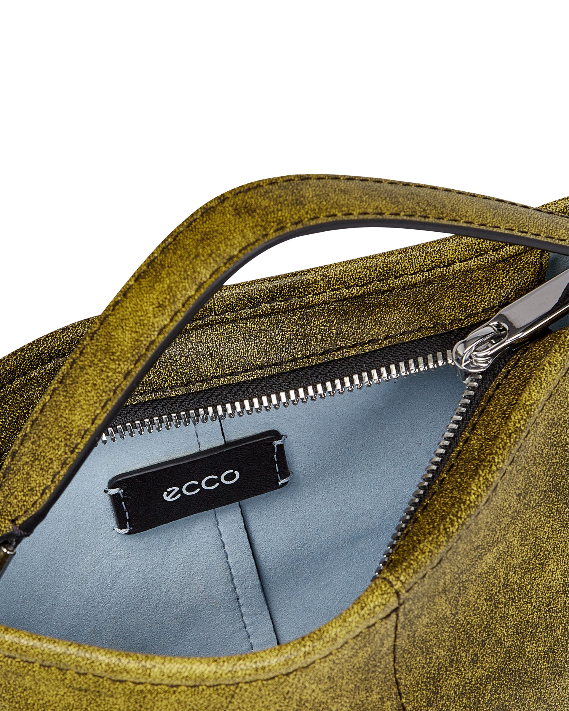 ECCO® Takeaway Leather Crossbody Bag - Multicolour - Inside