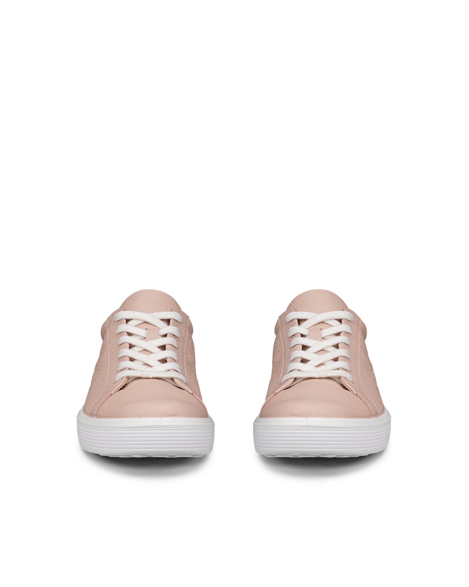 ECCO® SOFT 60 sneakers i læder til damer - Pink - Front pair