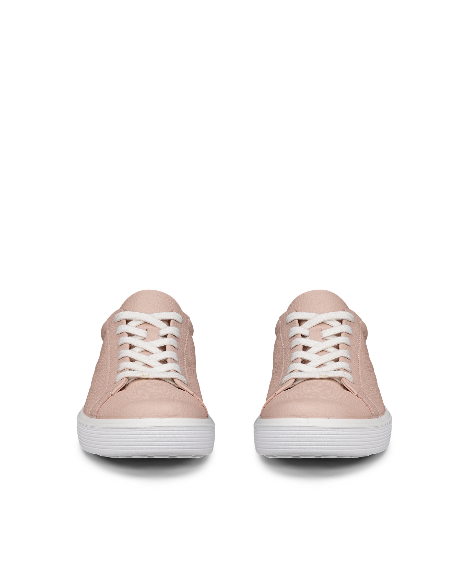 ECCO® SOFT 60 Damen Ledersneaker - Rosa - Front pair