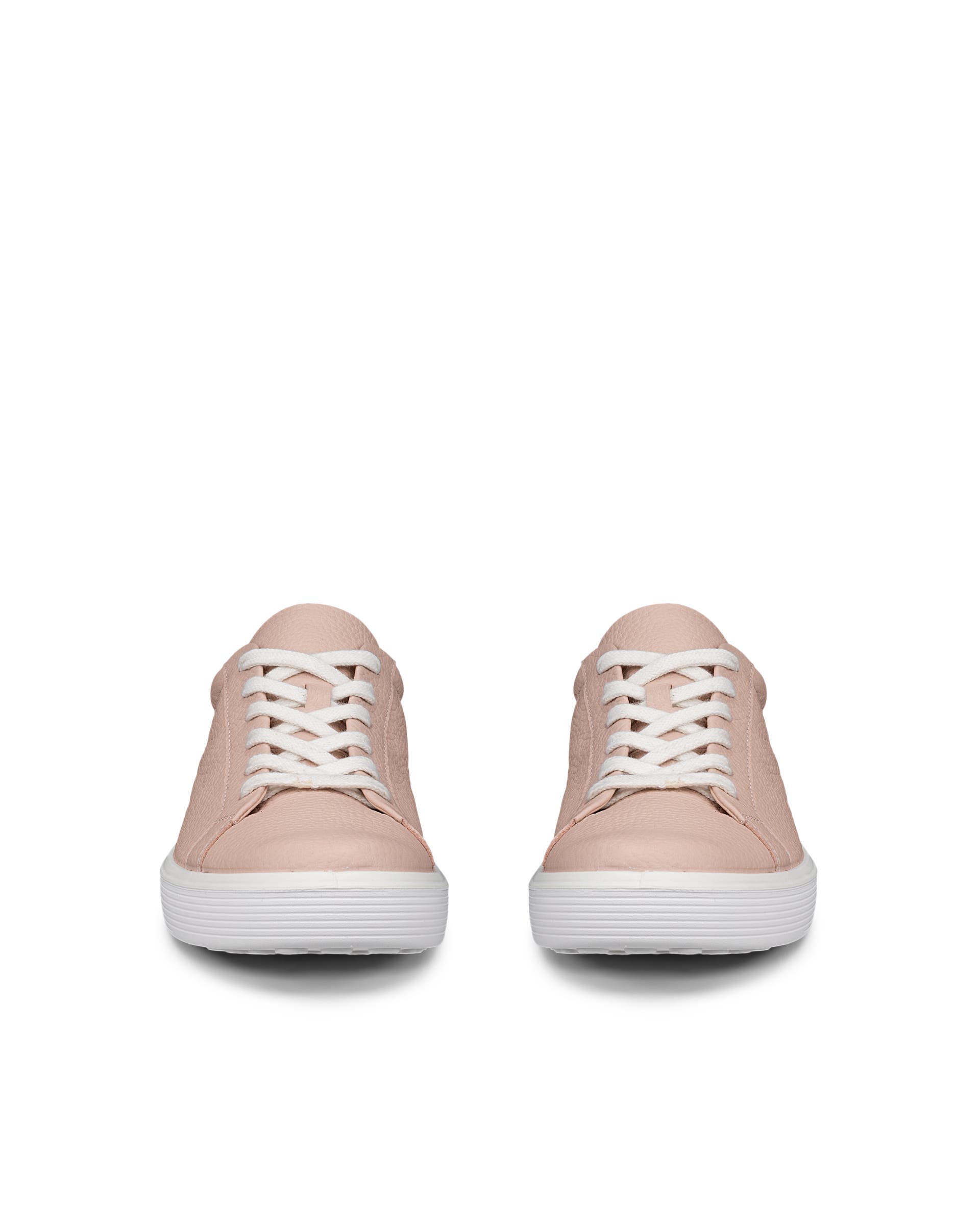 ECCO® SOFT 60 Skinnsneaker dam - Rosa - Front pair