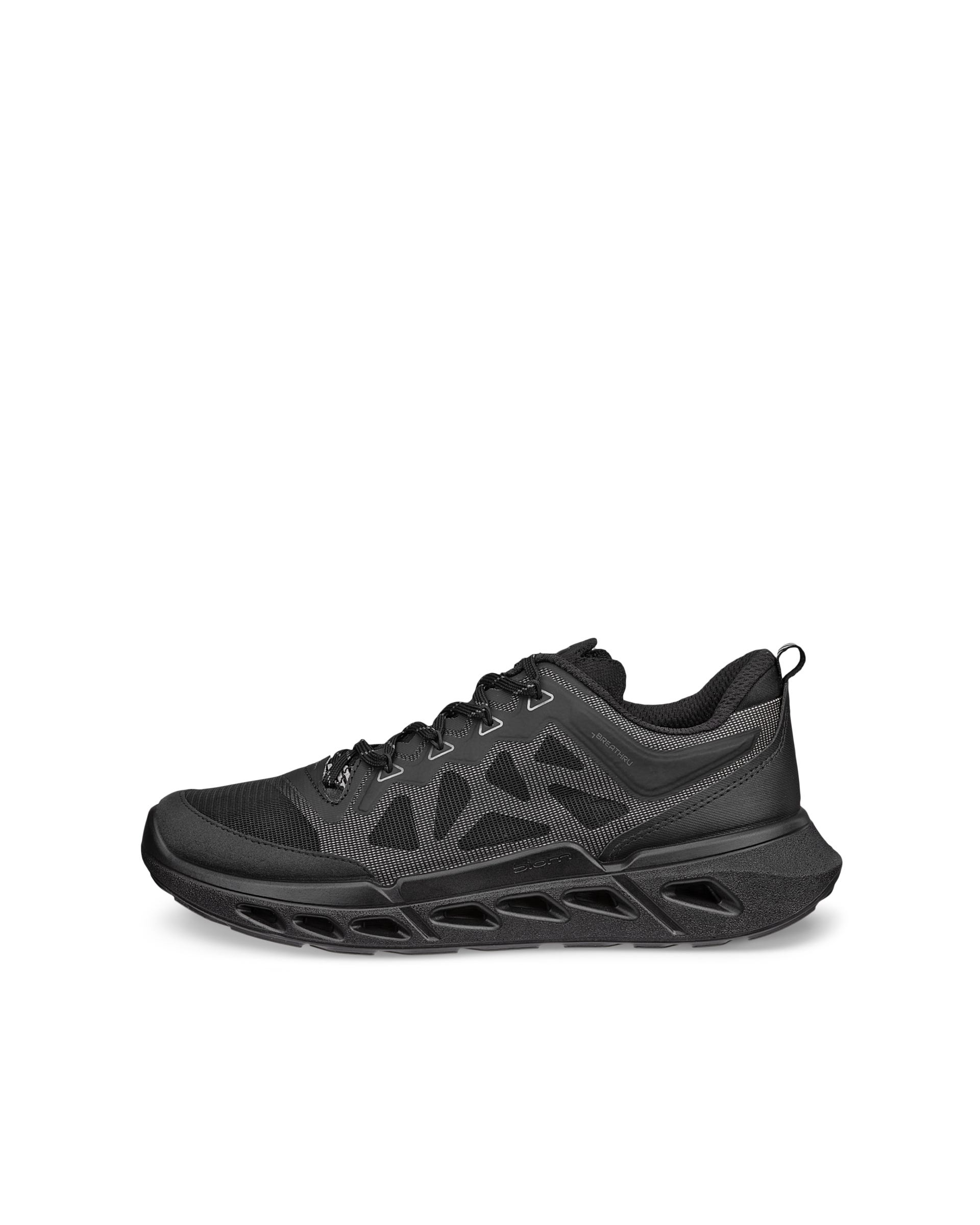 Women's ECCO® Multi-Vent Leather Gore-Tex Shoe | Black