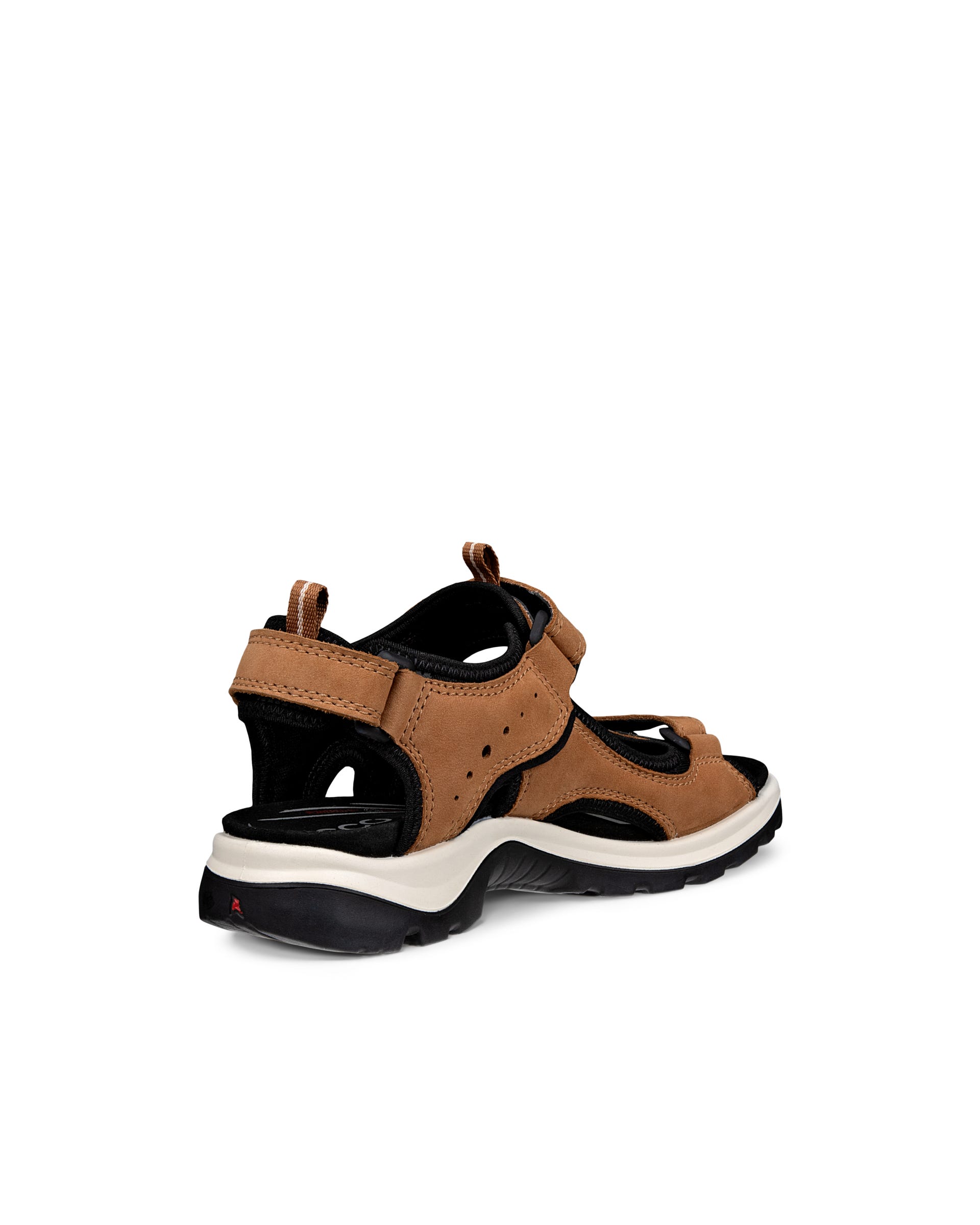 ECCO® Offroad Damen Trekkingsandale aus Nubukleder - Braun - Back