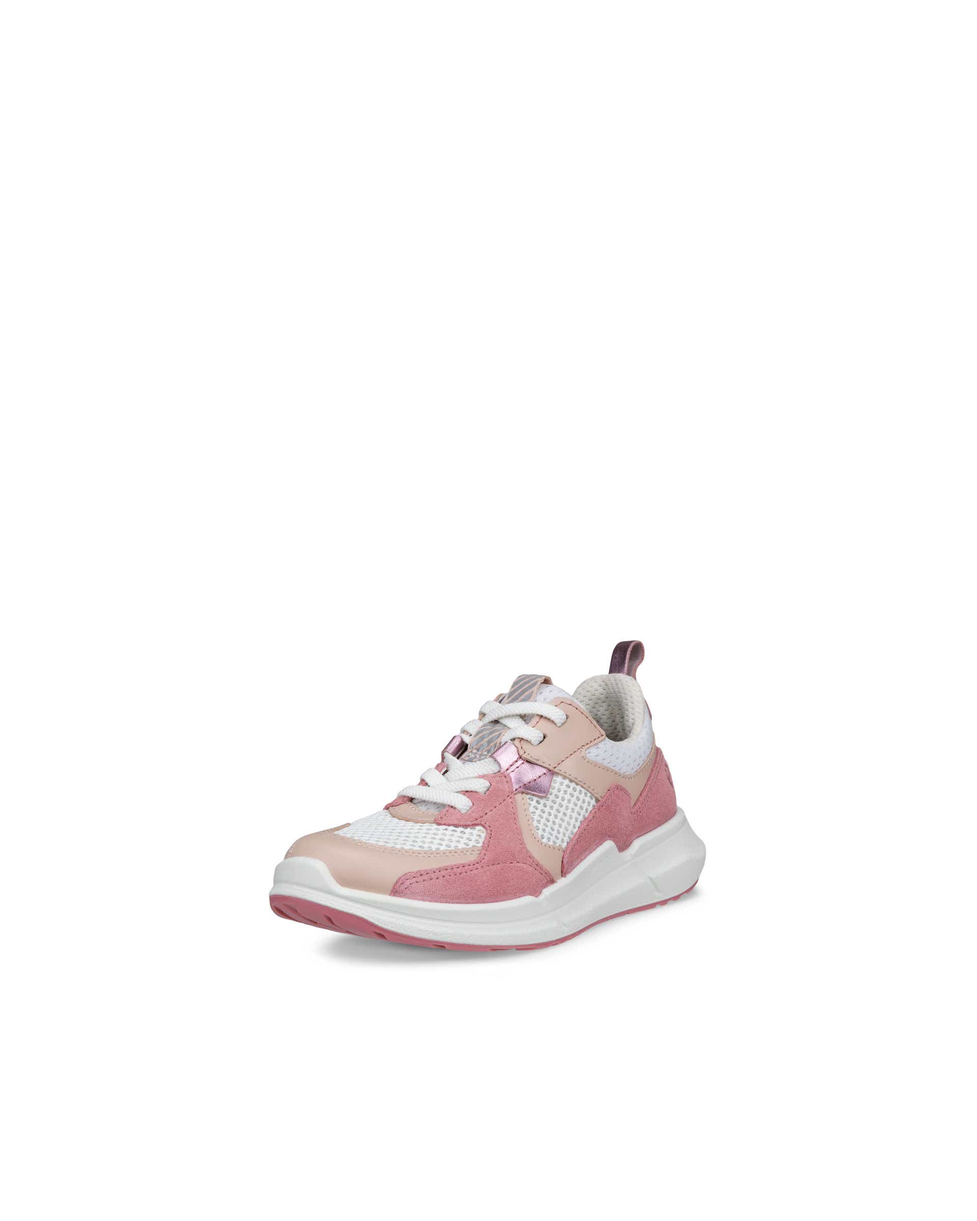 ECCO® Street Lite baskets en cuir pour femme - Rose - Main