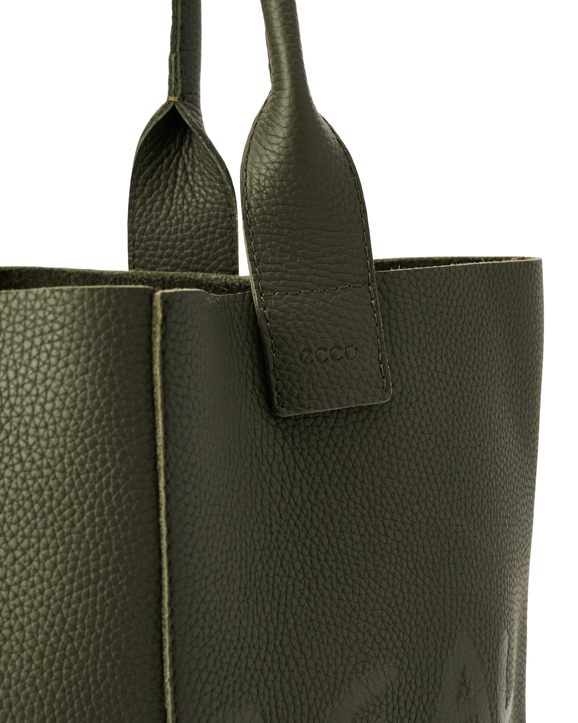 ECCO Tote Real Leather - Roheline - Detail-2