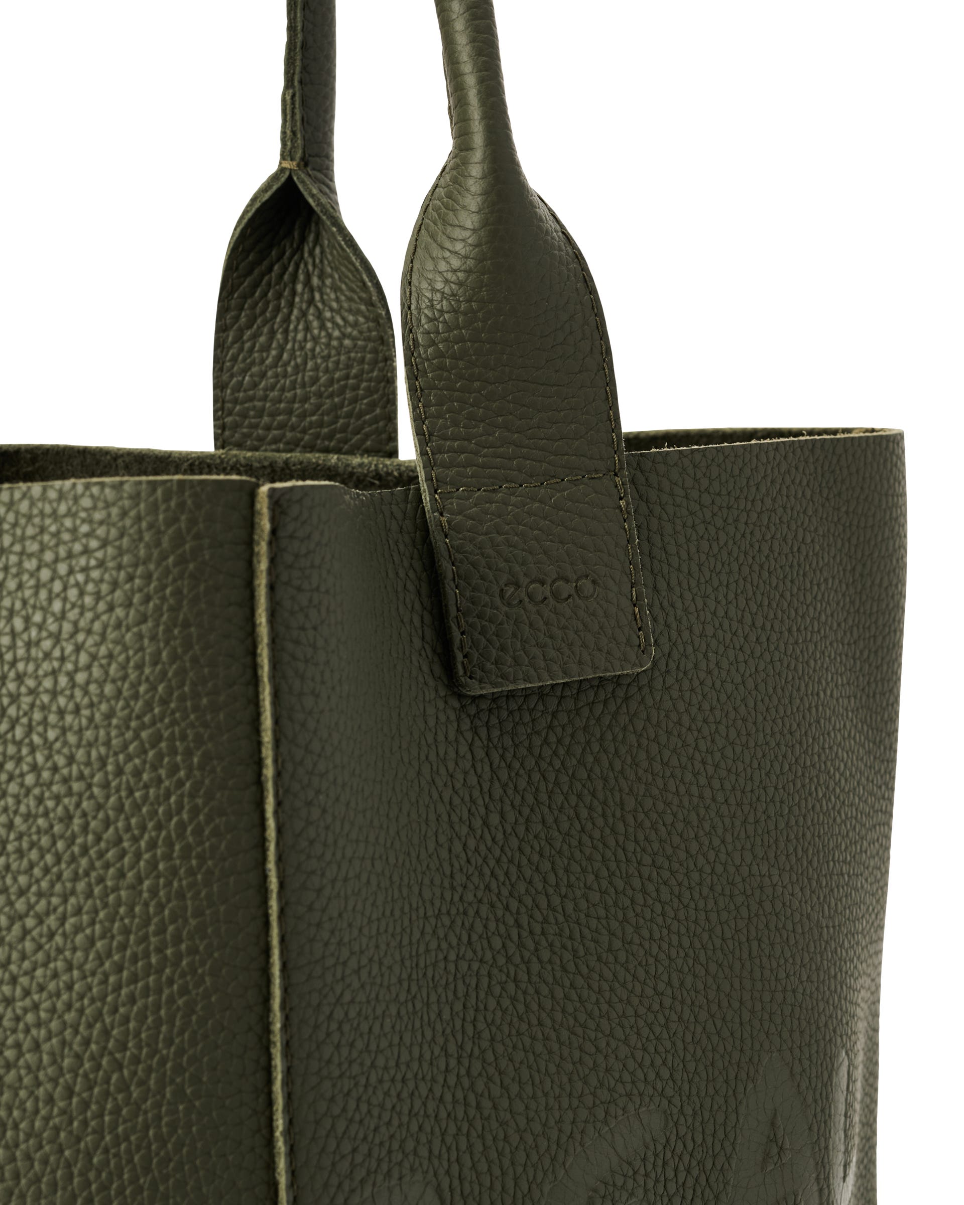 ECCO® Tote Shoppingväska skinn - Grön - Detail-2