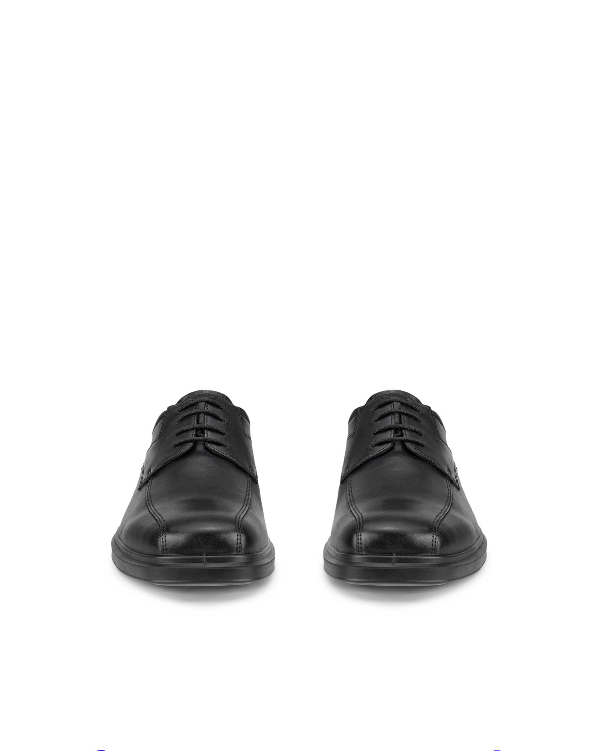 ECCO® Helsinki 2 derbies bike-toe cuir pour homme - Noir - Front pair
