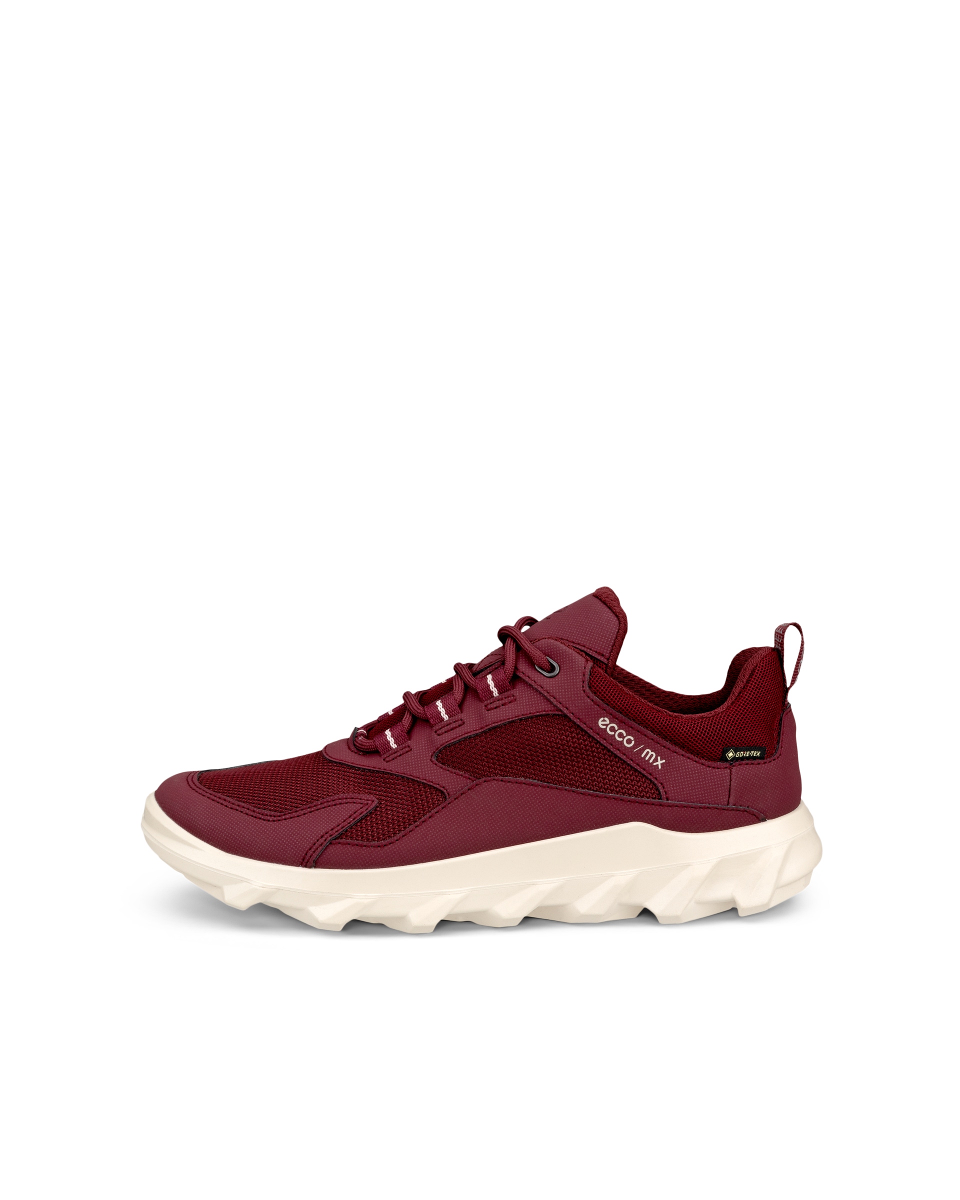 Ténis caminhada Gore-Tex têxtil mulher ECCO® MX - Vermelho - Outside