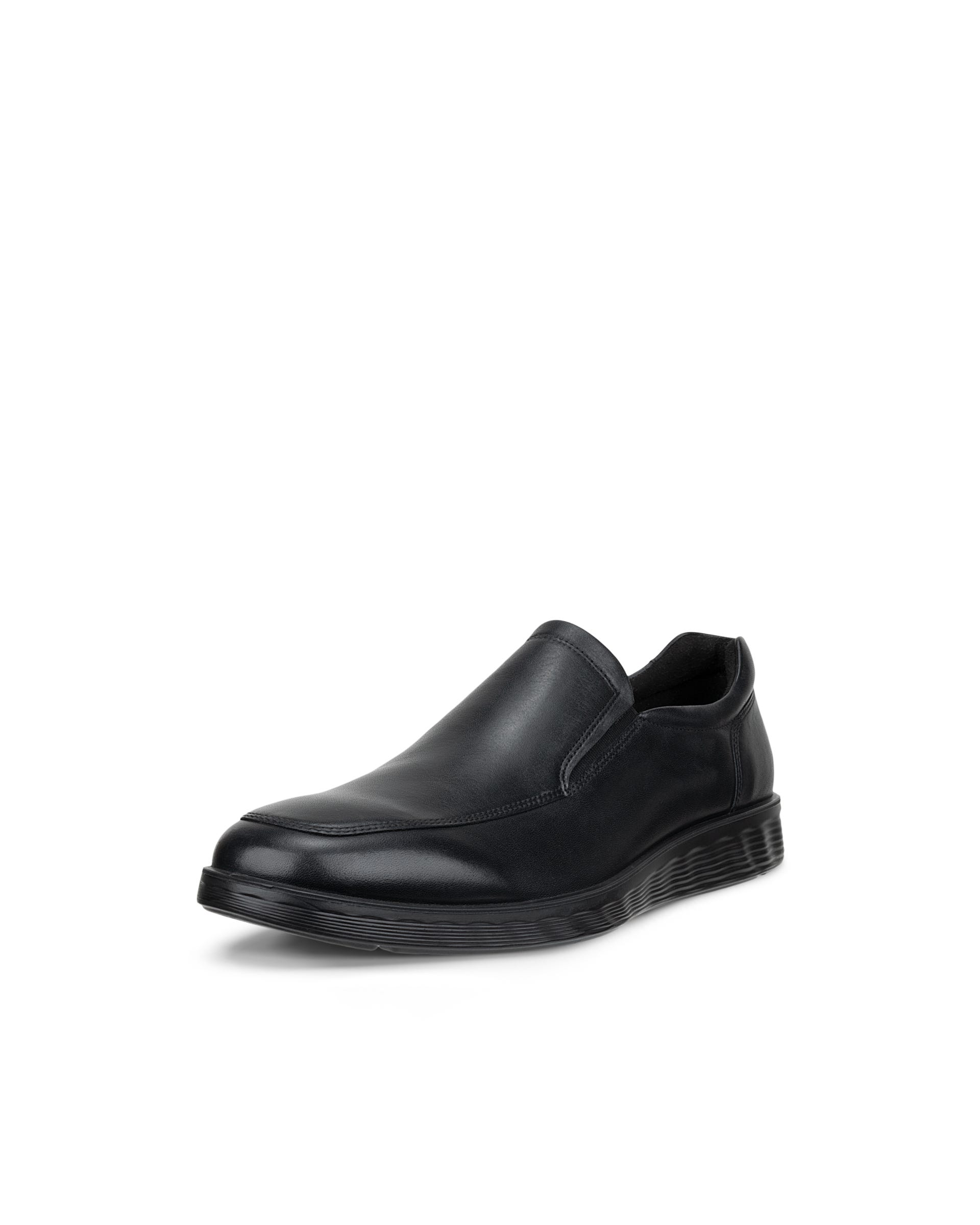 Miesten ECCO® S Lite Hybrid slip-on -juhlakenkä nahkaa - Musta - Outside