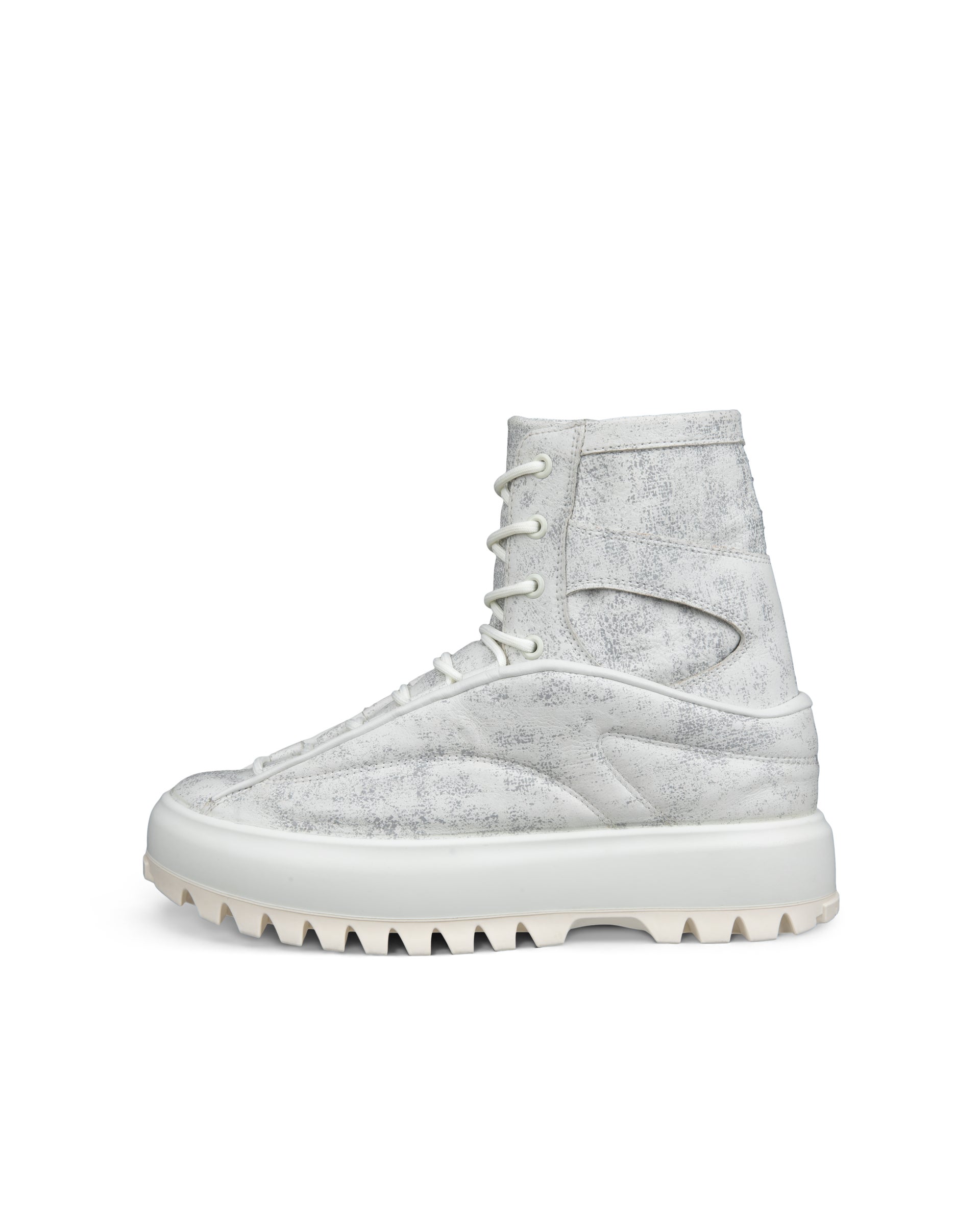ECCO STREET ACE RAL7000 WOMENS ウィメンズ ヌバックスニーカー - ホワイト - Outside