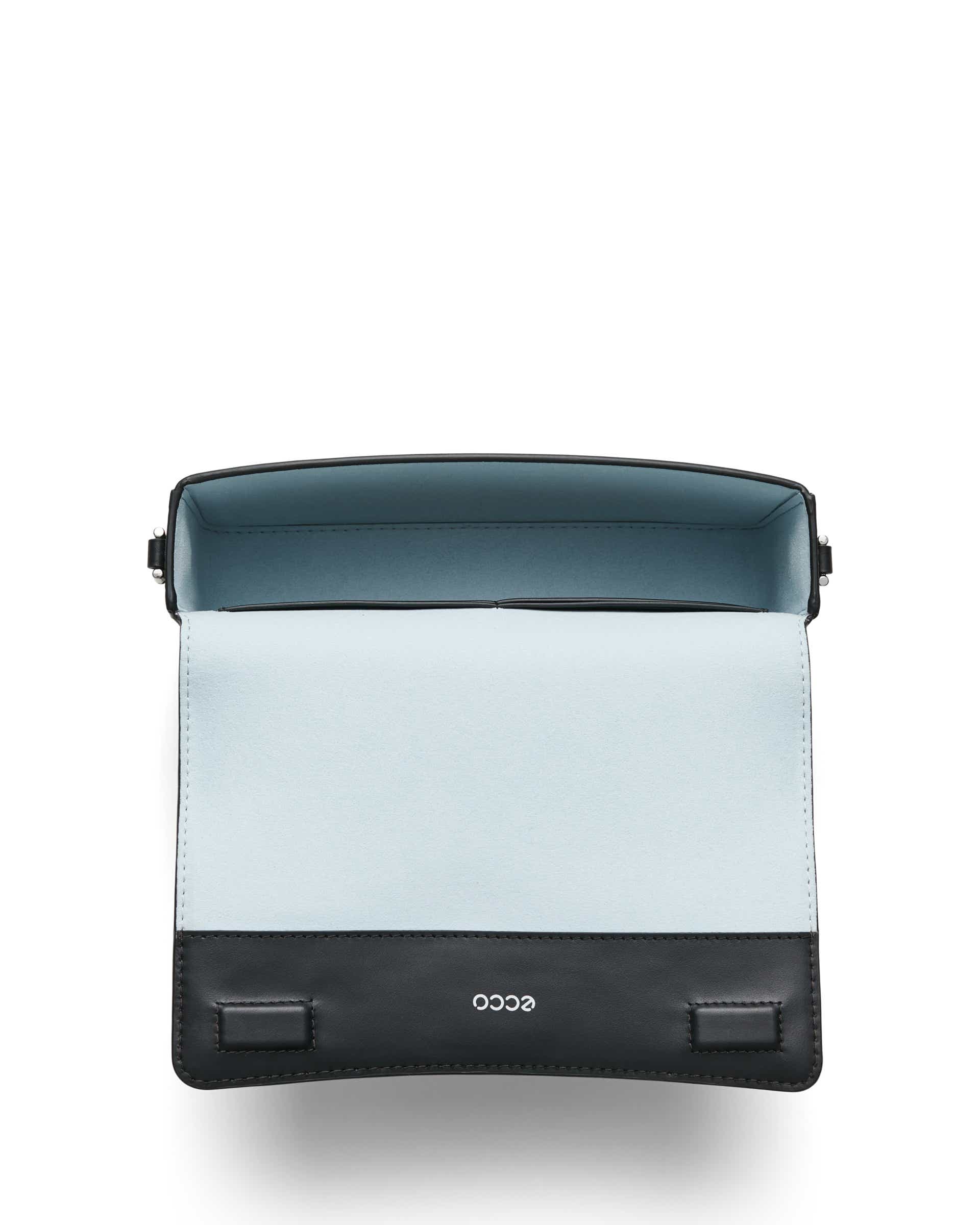 ECCO Pinch Small E Wave Studded レザーショルダーバッグ - ブラック - Birdeye