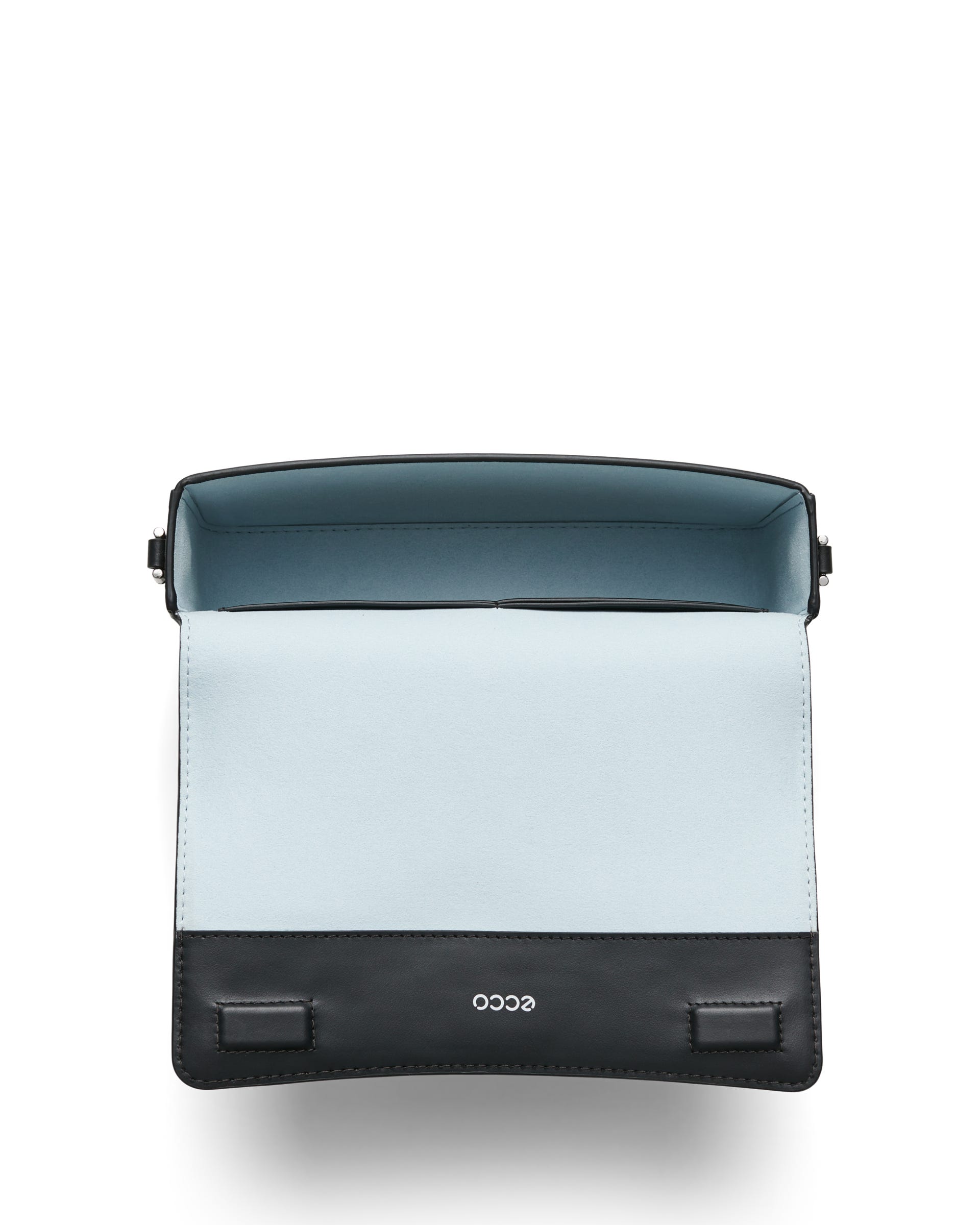 ECCO Pinch Small E Wave Studded レザーショルダーバッグ - ブラック - Birdeye