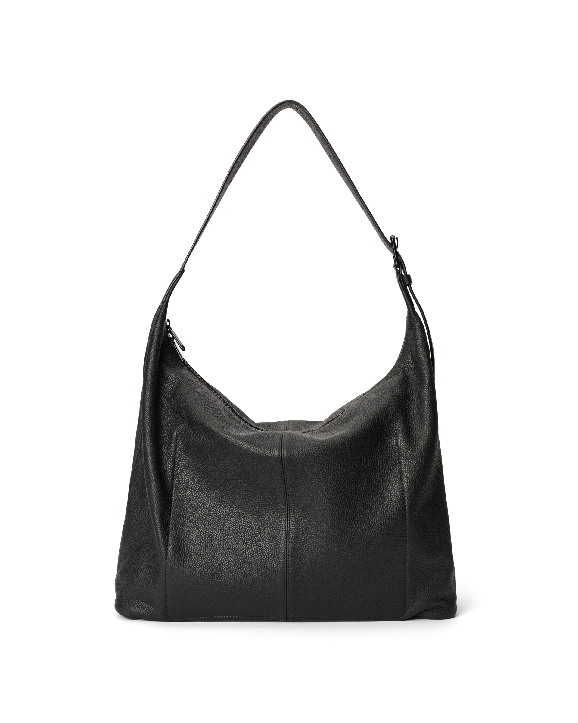 ECCO® Hobo kožna torba hobo - Crna - Back