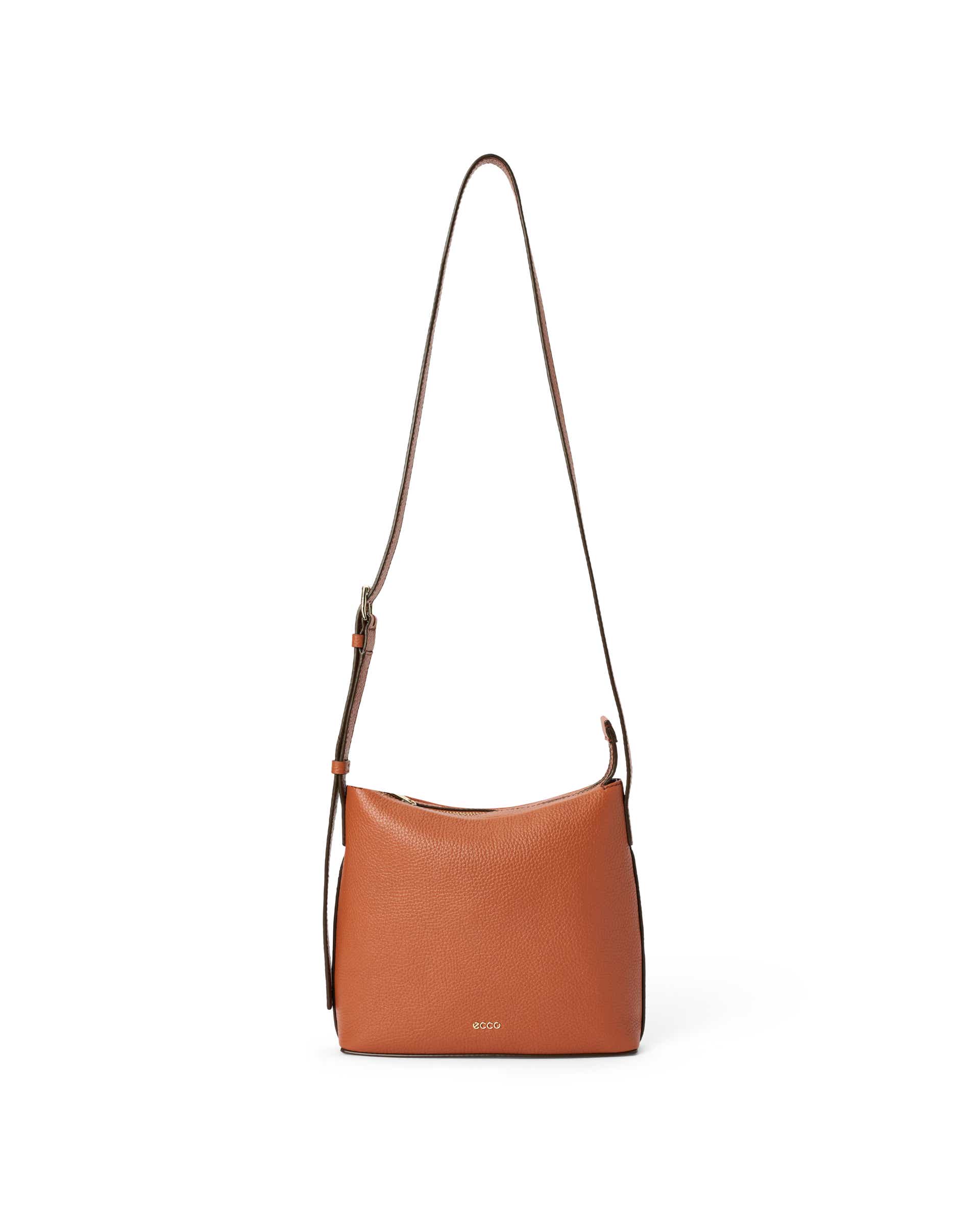 ECCO® COVE CROSSBODY Damen Umhängetasche aus Leder - Braun - Main