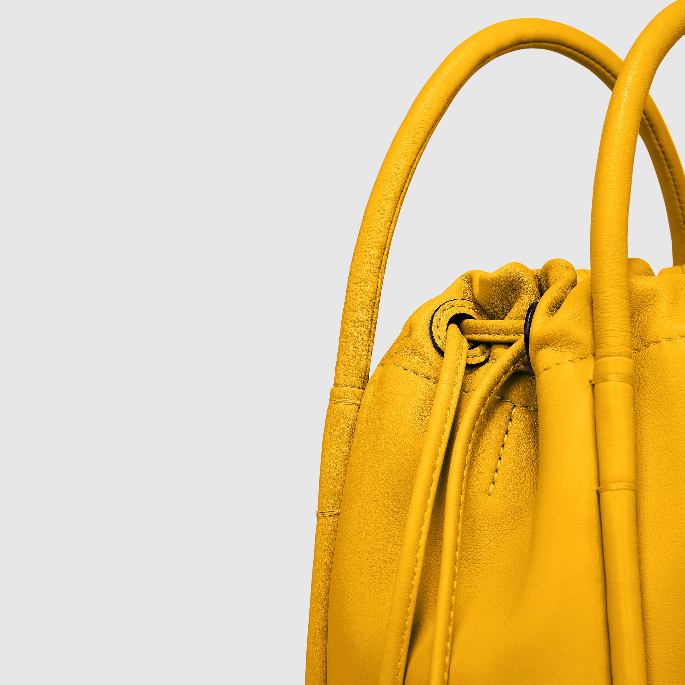 ECCO Contact Drawstring Bag - Yellow - Detail-1