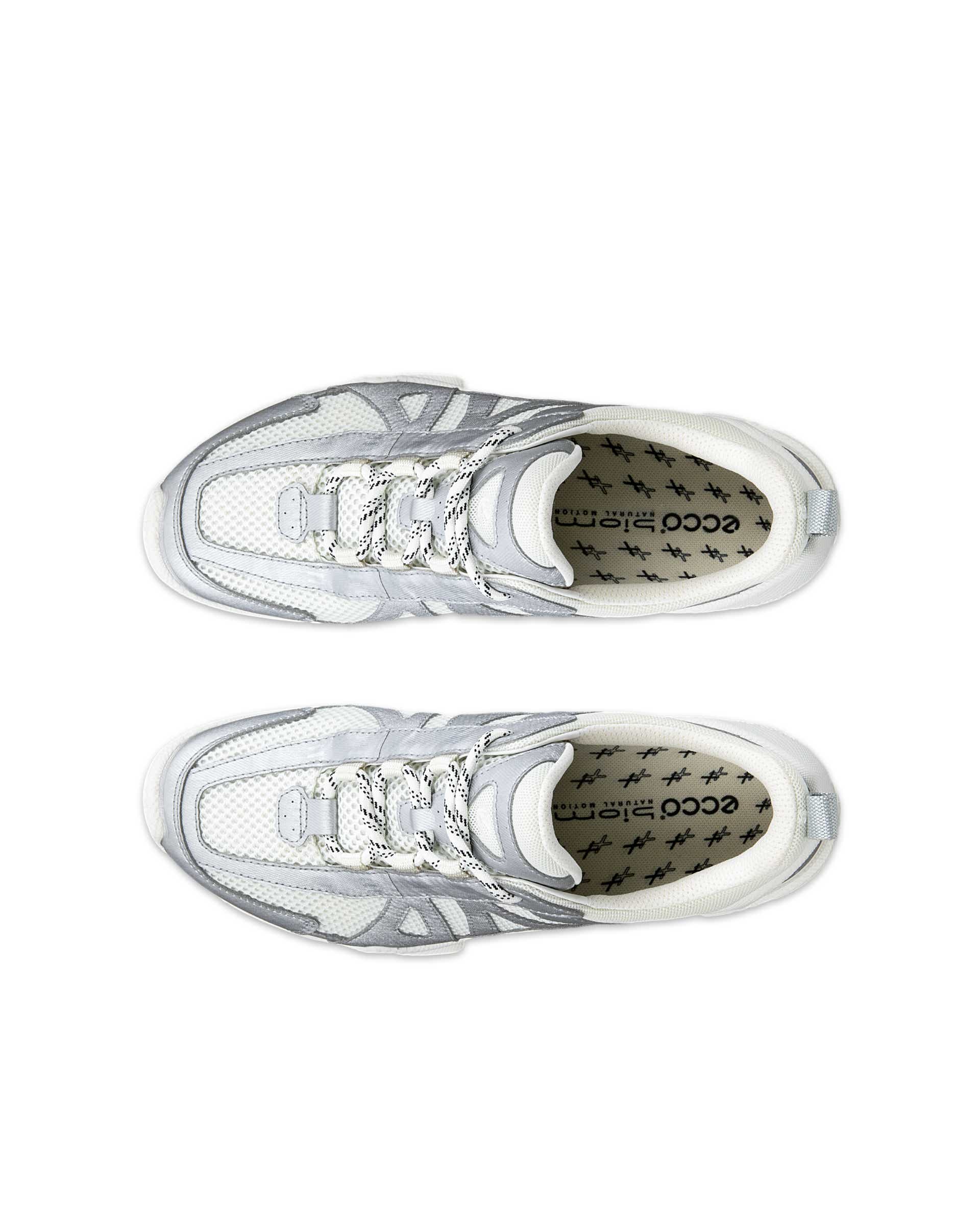 ECCO® Biom C-Trail Damen Outdoor-Schuh aus Textil - Metallic - Top left pair