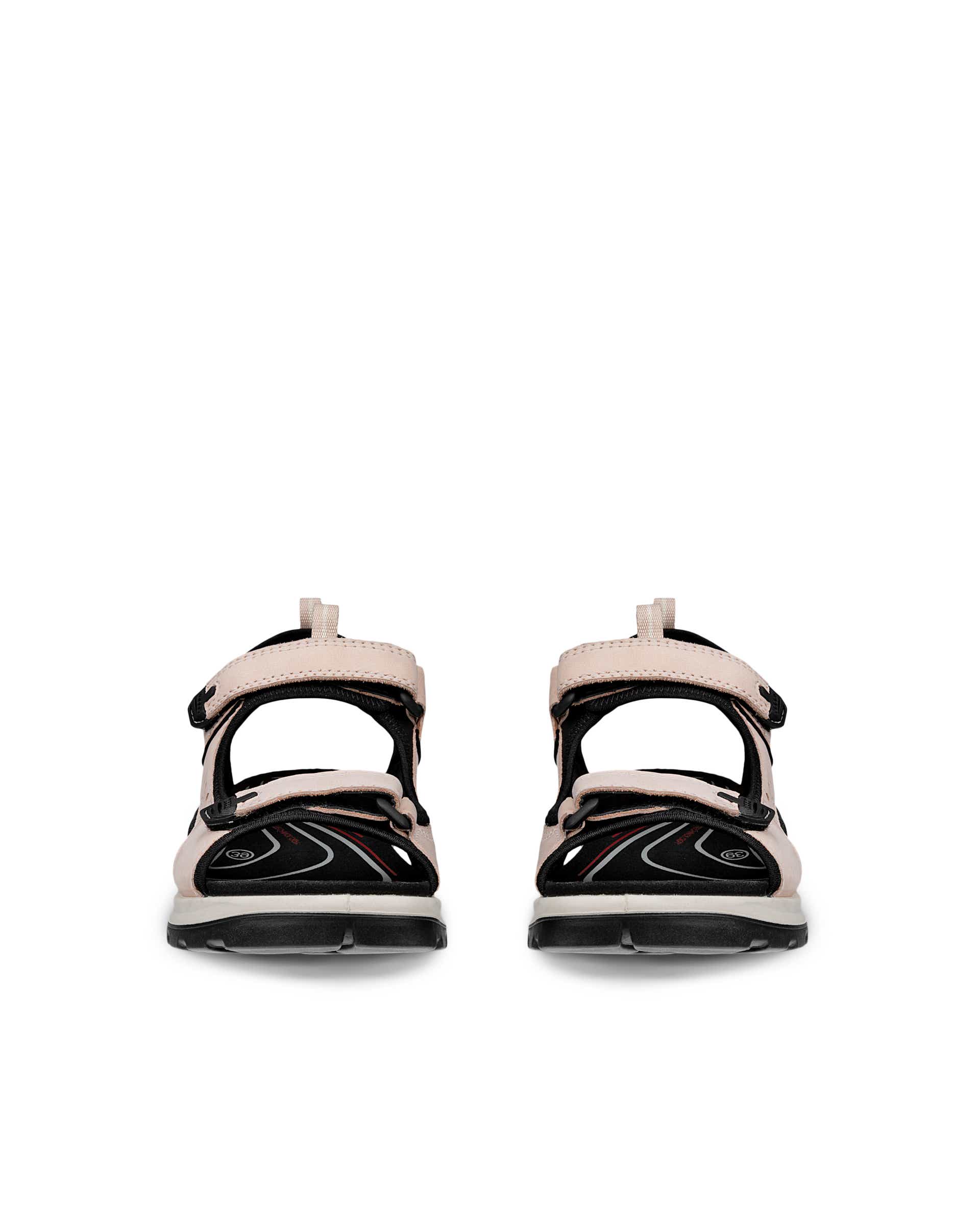 Dámské nubukové outdoorové sandály ECCO® Offroad - Růžová - Front pair