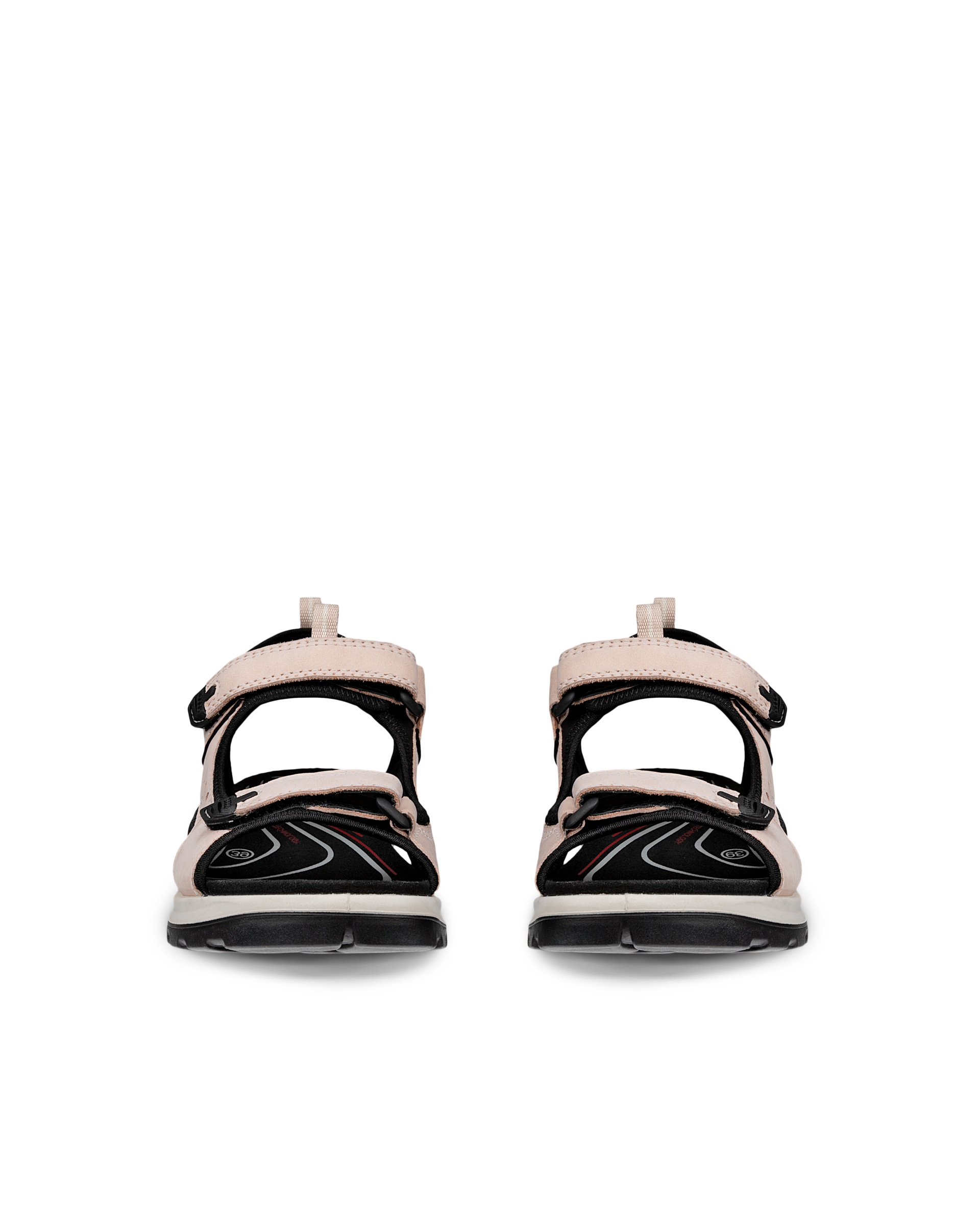 Dámské nubukové outdoorové sandály ECCO® Offroad - Růžová - Front pair