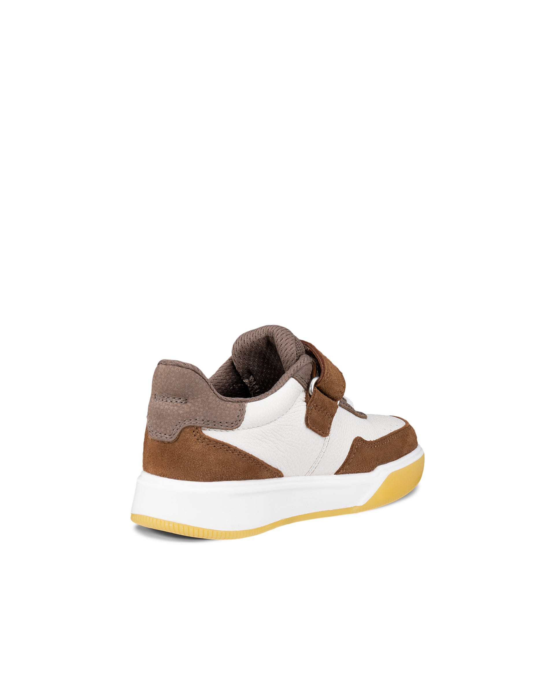 ECCO® STREET COURT K Kinder Ledersneaker - Braun - Outside