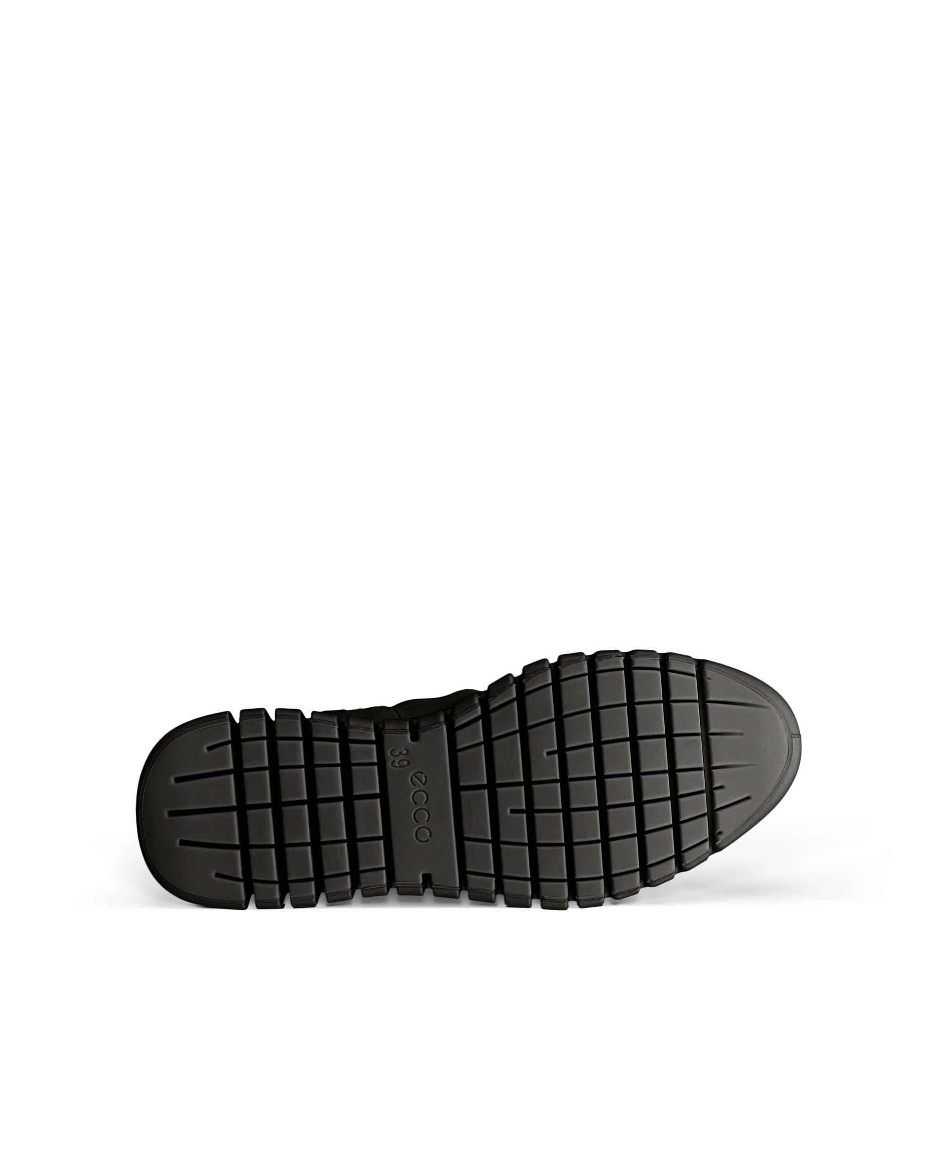 ECCO® Gruuv Dames halfhoge leren laars - Zwart - Sole