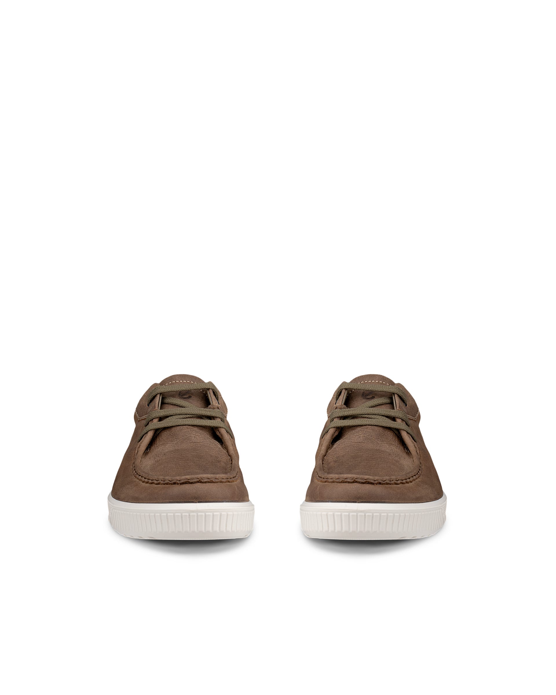 ECCO® BYWAY slip-on sko i nubuck til herrer - Brun - Front pair