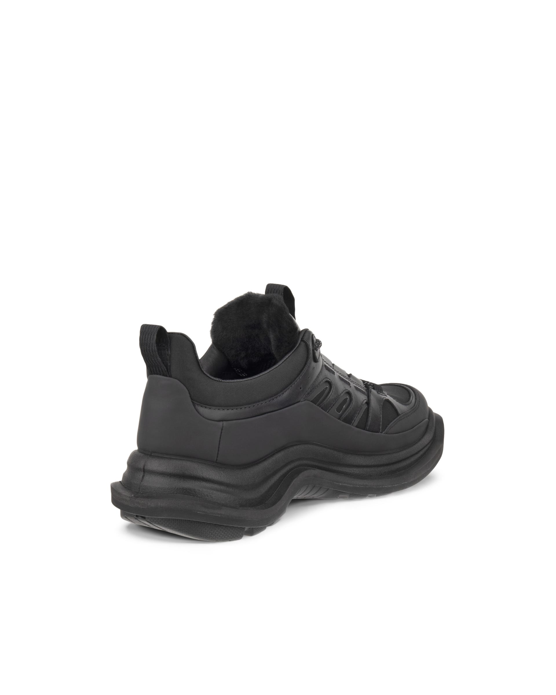 ECCO OFFROAD WOMEN ウィメンズ レザーシューズ - ブラック - Back