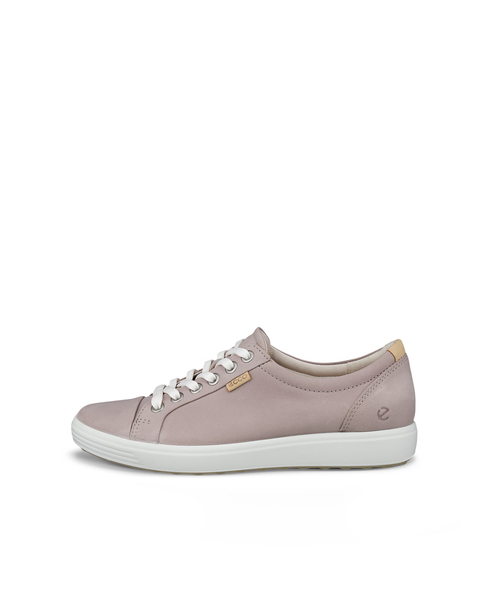 ECCO® Soft 7 Skinnsneaker dam - Grå - Outside
