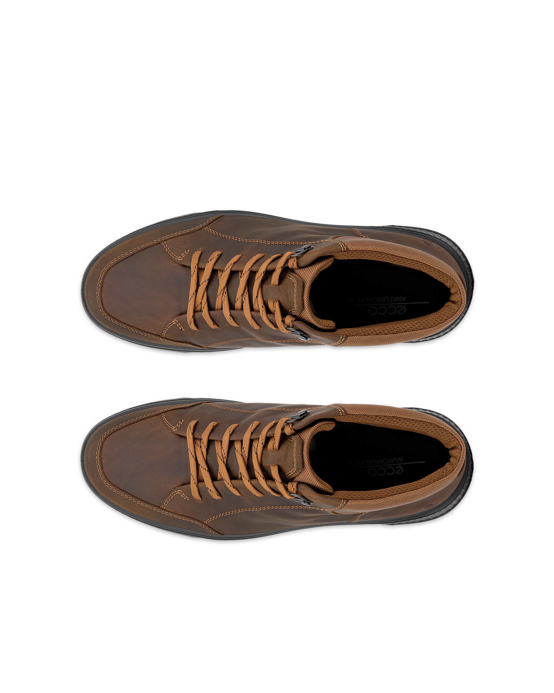 ECCO® MOVE bottes en nubuck pour homme - Brun - Top left pair