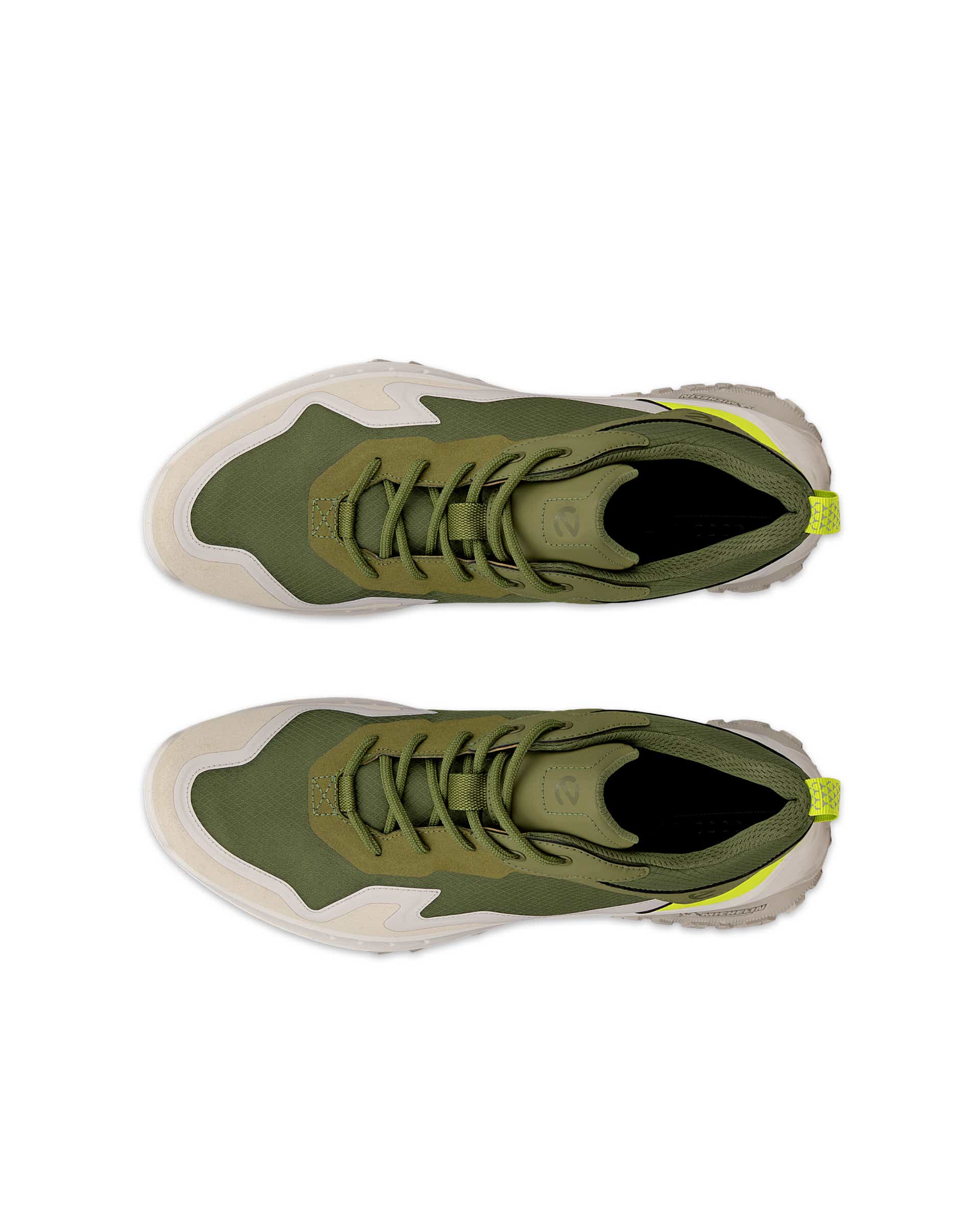 ECCO ULT-TRN Low メンズ アウトドアシューズ - グリーン - Top left pair