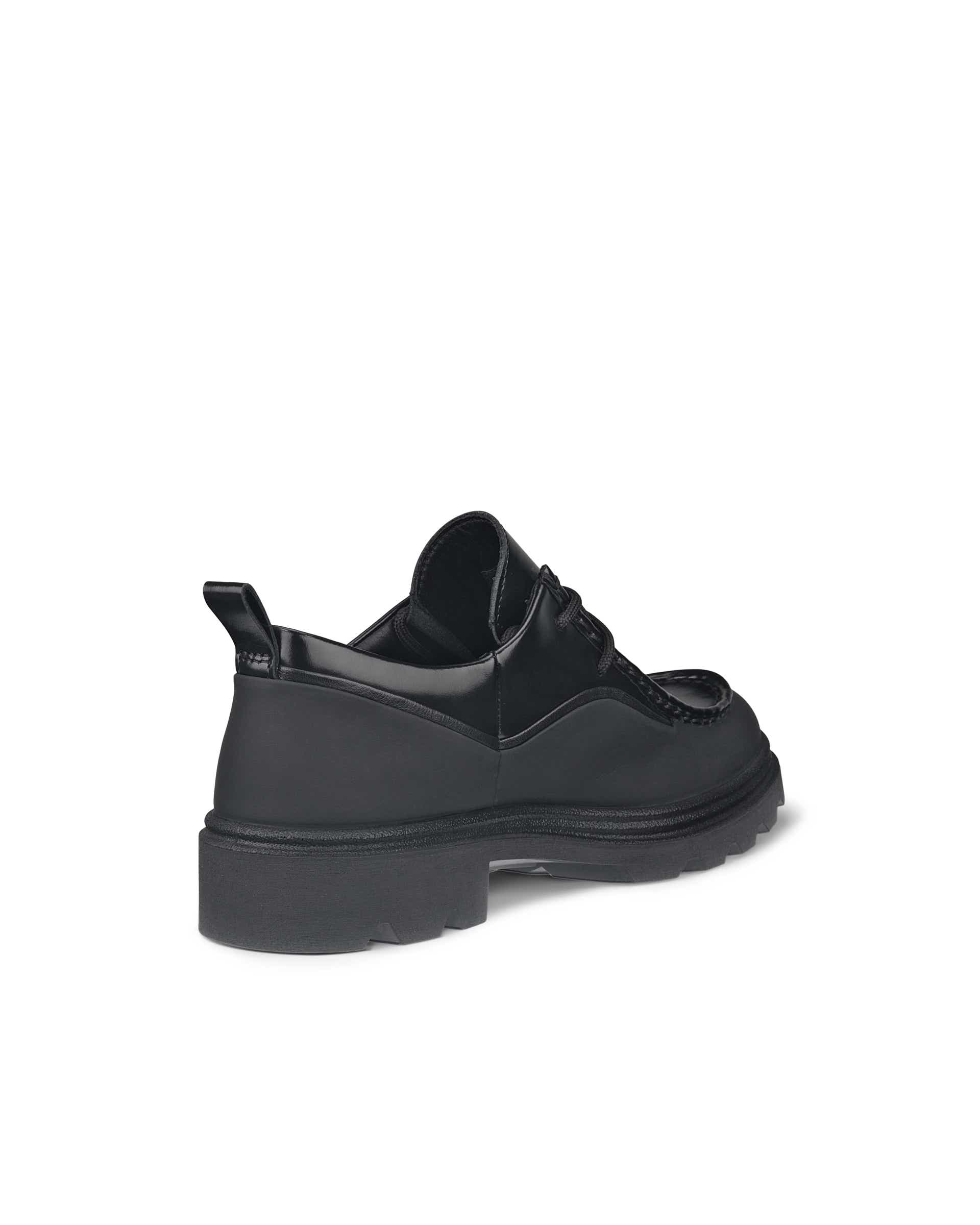 ECCO GRAINER WOMEN ウィメンズ レザーシューズ - ブラック - Back
