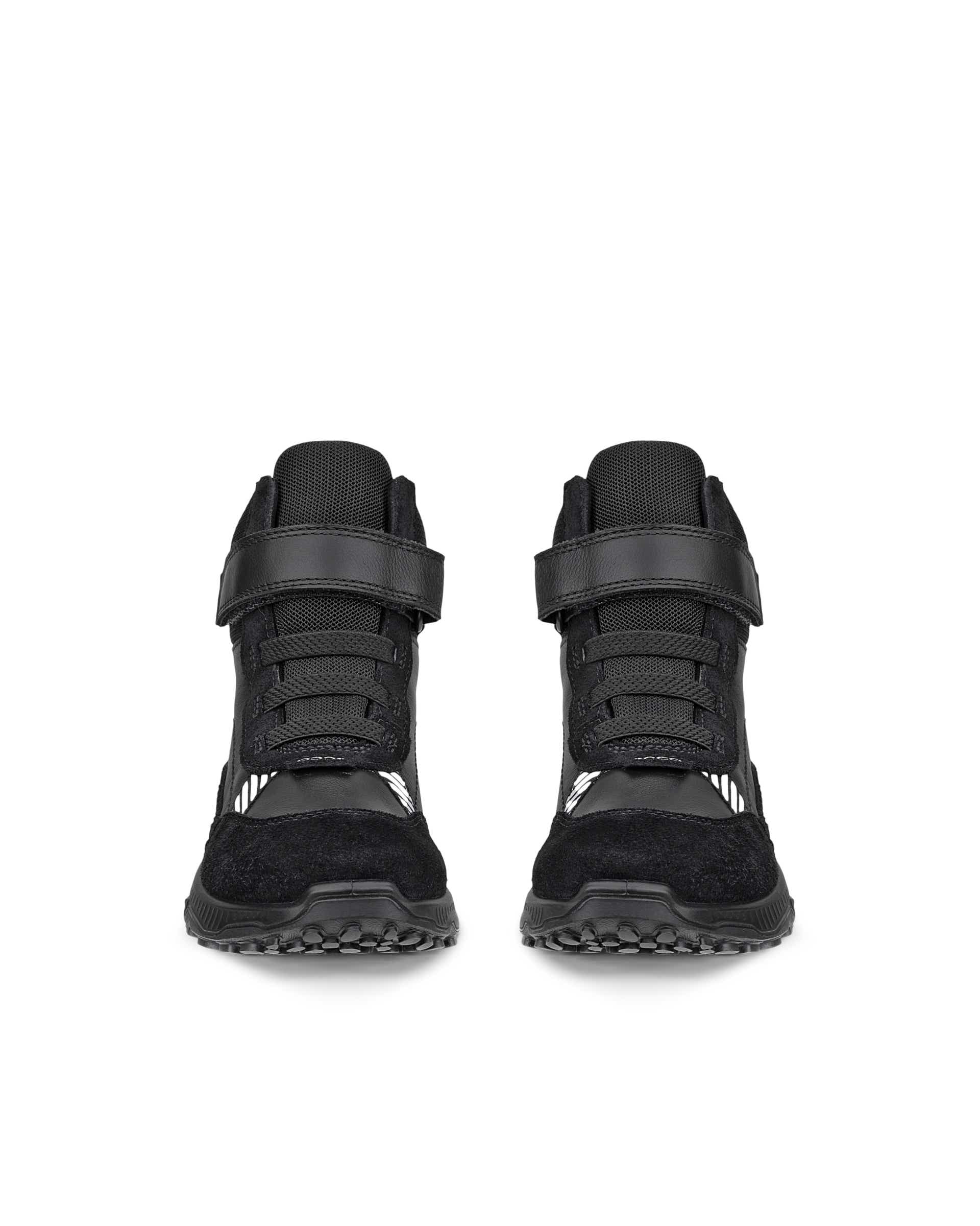 ECCO® RECEPTOR XP K ūdensizturīgi zamšādas ziemas zābaki bērniem - Melns - Front pair